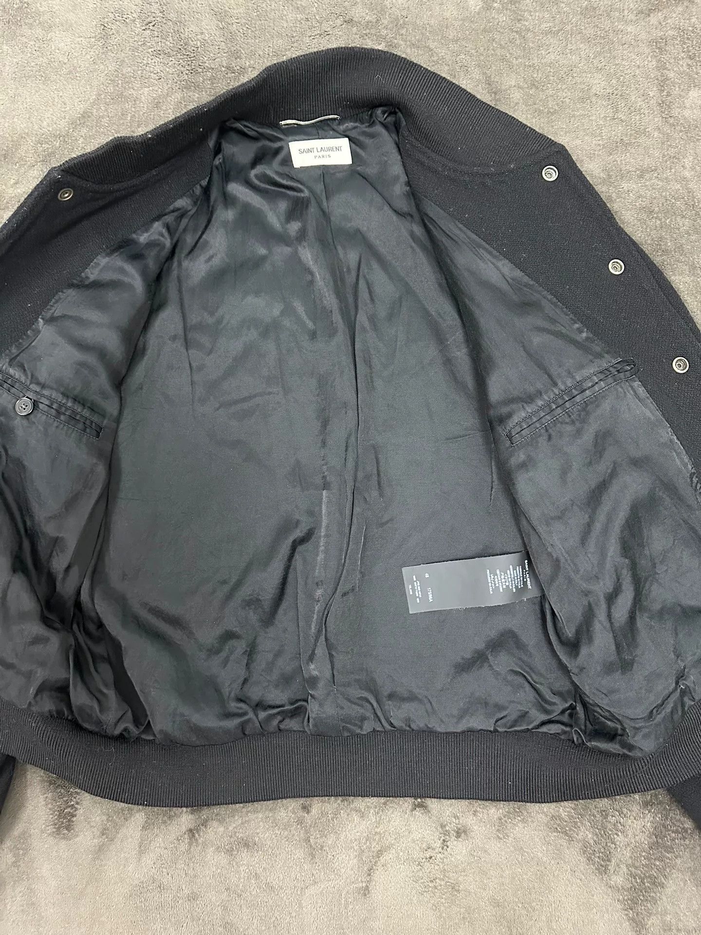 Saint Laurent Paris Saint Laurent Paris Baseball Jacket Size US M / EU 48-50 / 2 - 4 Thumbnail