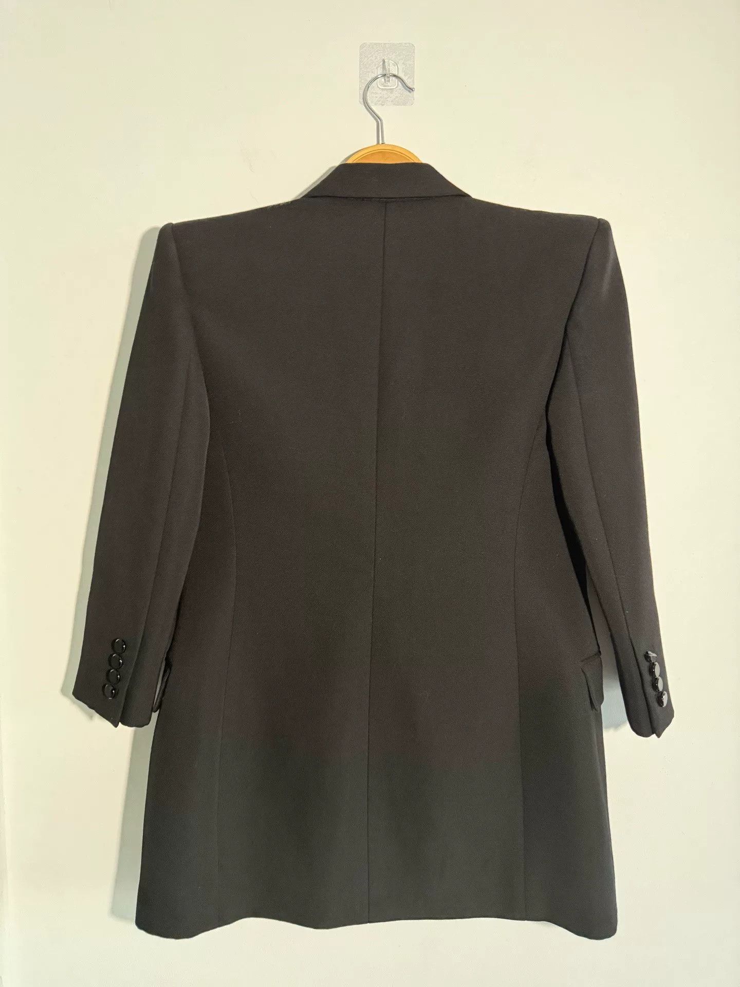 Saint Laurent Paris Saint Laurent Black Double-Breasted Blazer Size XS / US 0-2 / IT 36-38 - 4 Thumbnail