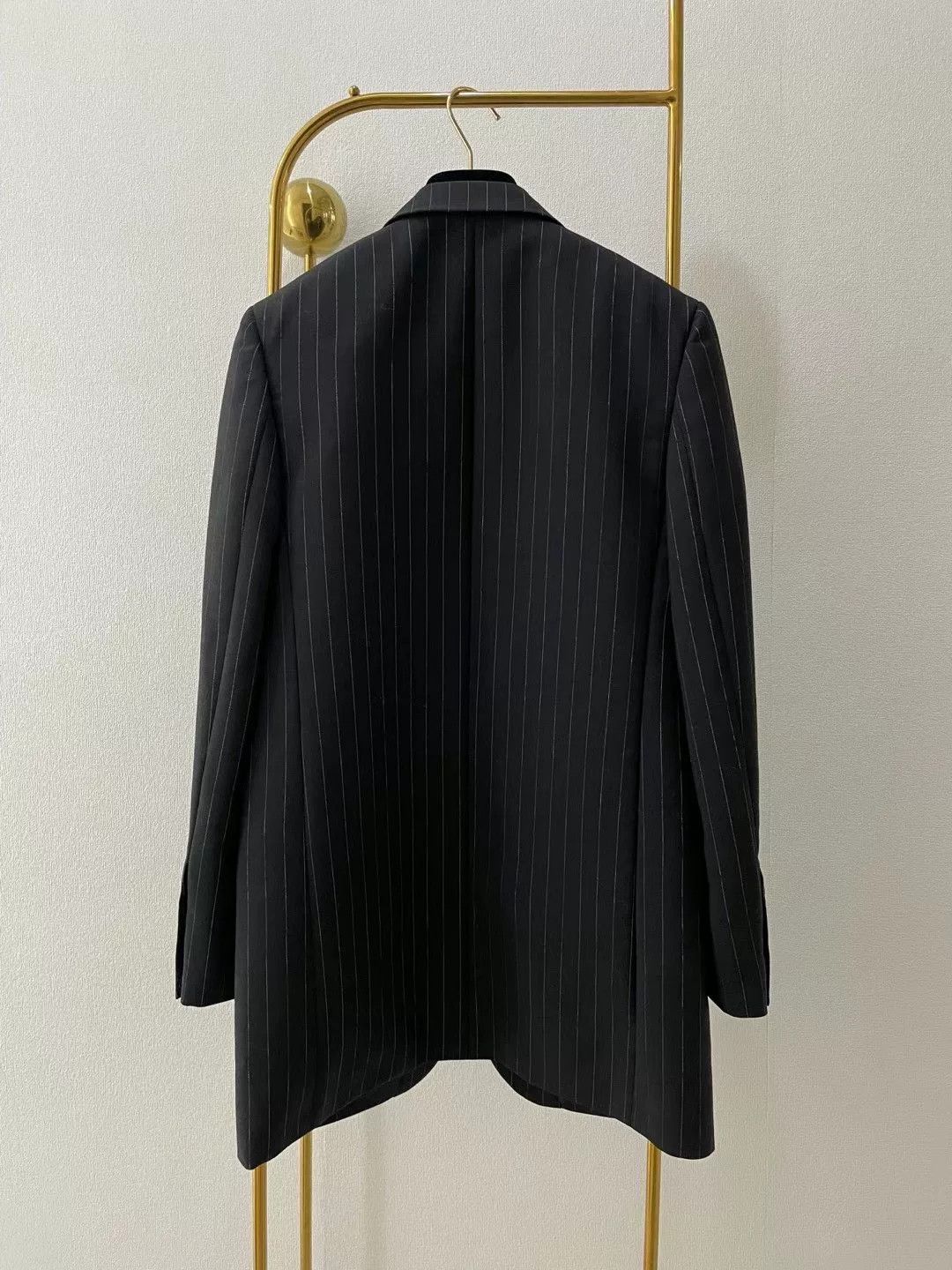 Saint Laurent Paris Saint Laurent Classic Pinstripe Blazer Size XXS / US 00 / IT 34 - 2 Thumbnail