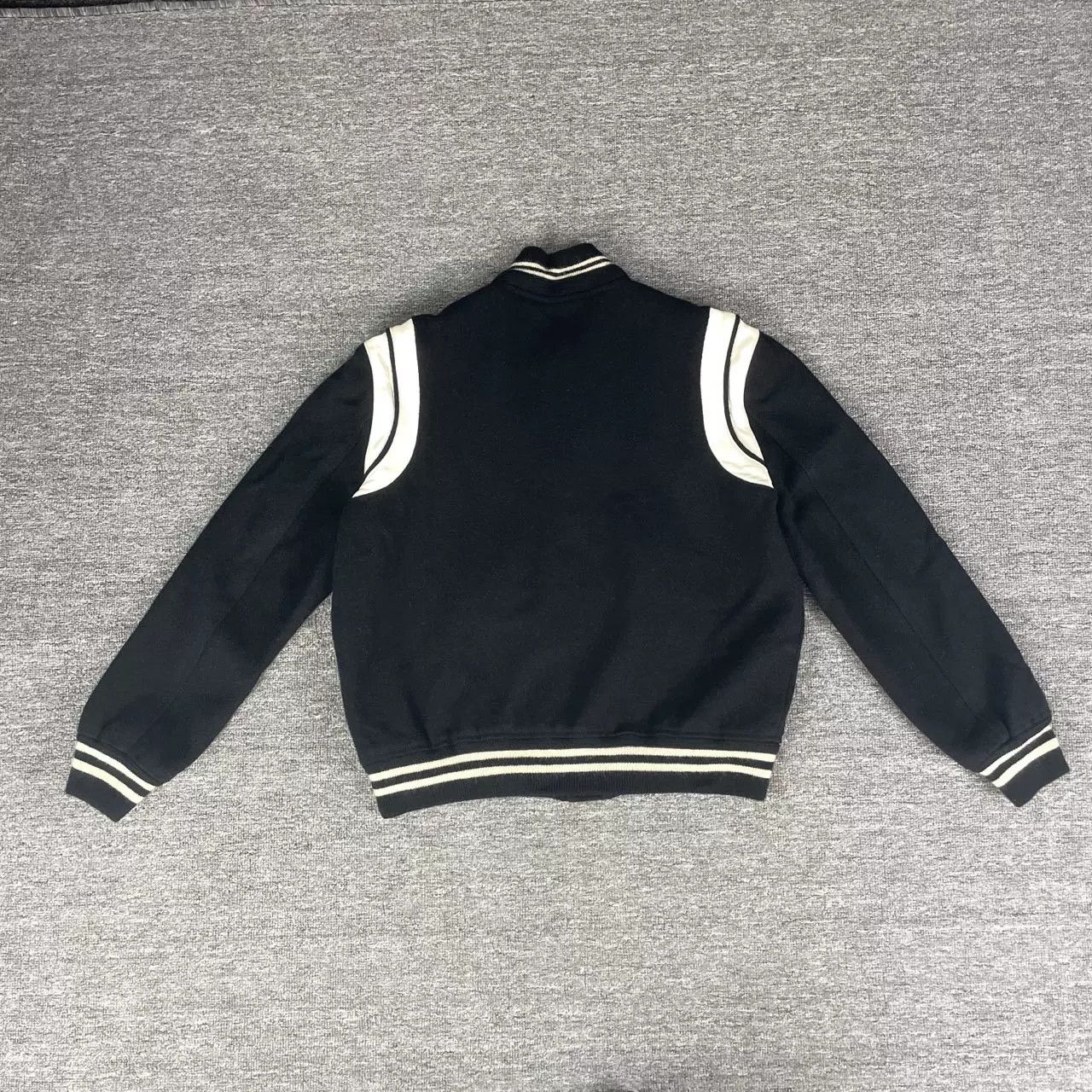 Saint Laurent Paris Saint Laurent Paris Spliced Baseball Jacket Size US M / EU 48-50 / 2 - 3 Thumbnail