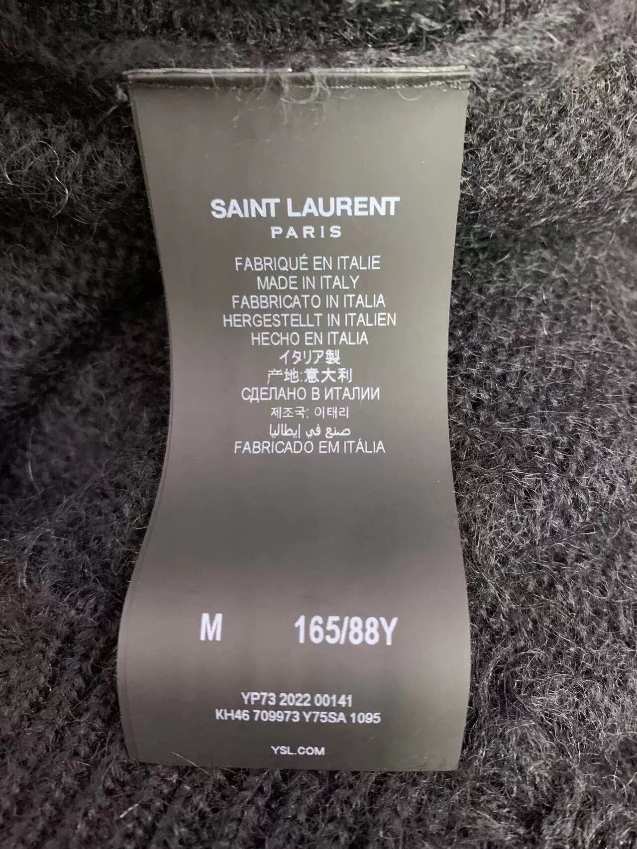 Saint Laurent Paris Saint Laurent Bunny Graphic Knit Sweater Size M / US 6-8 / IT 42-44 - 4 Thumbnail