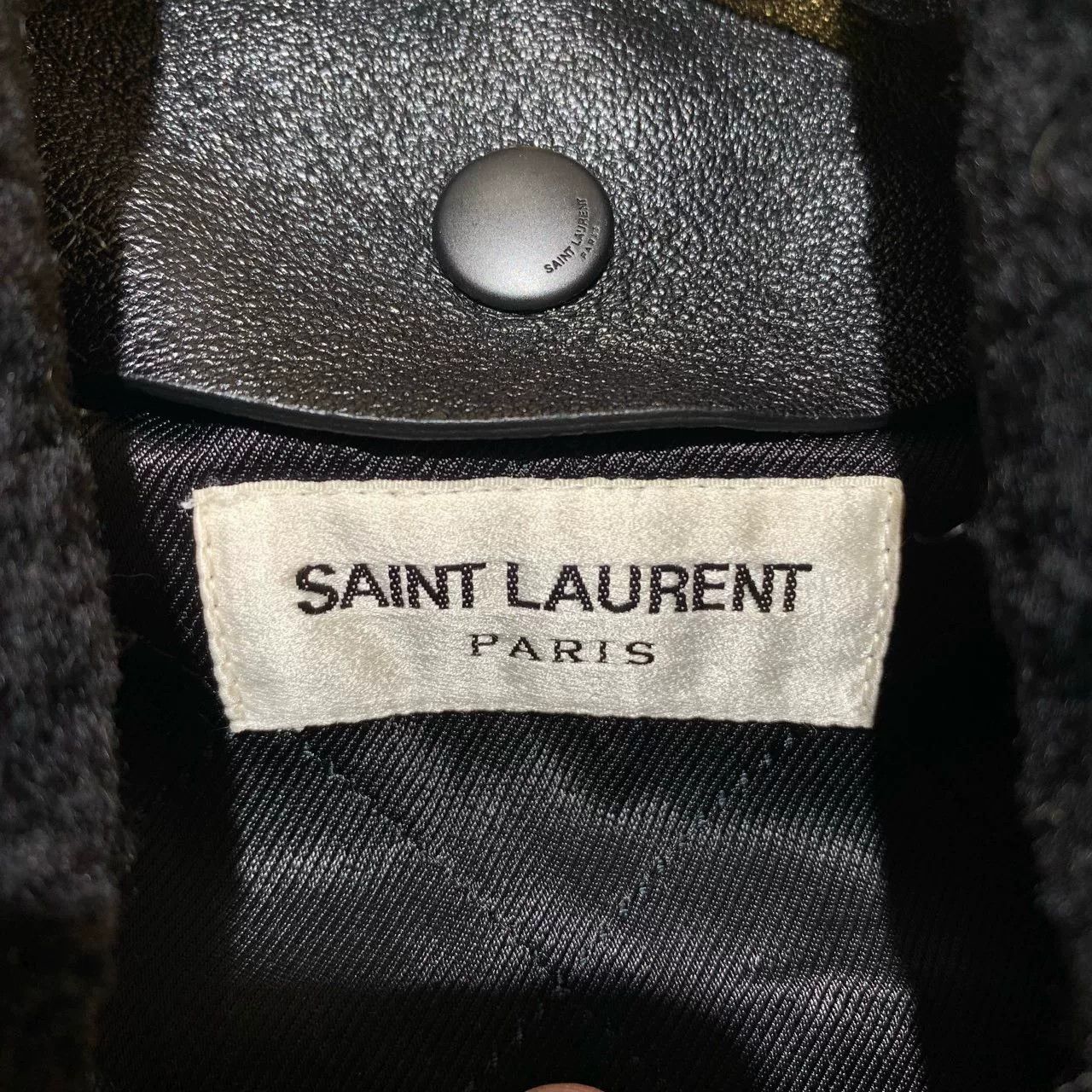 Saint Laurent Paris Saint Laurent Fur Collar Wool Jacket Size XS / US 0-2 / IT 36-38 - 5 Thumbnail