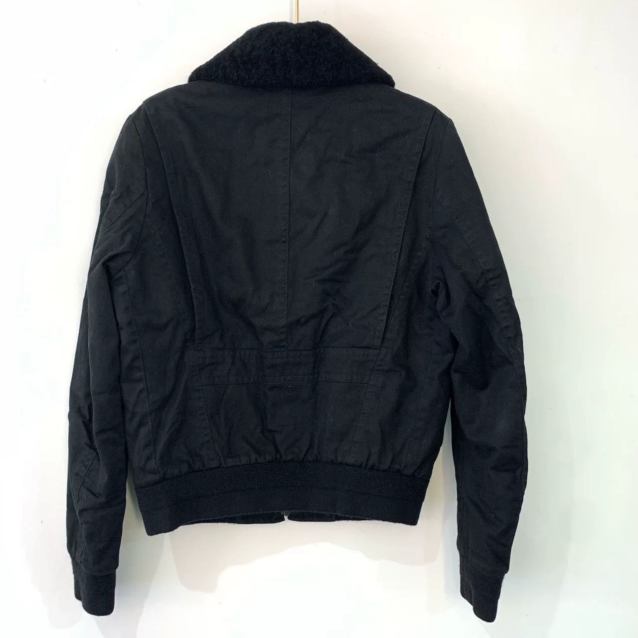 Saint Laurent Paris Saint Laurent Fur Collar Wool Jacket Size XS / US 0-2 / IT 36-38 - 2 Thumbnail
