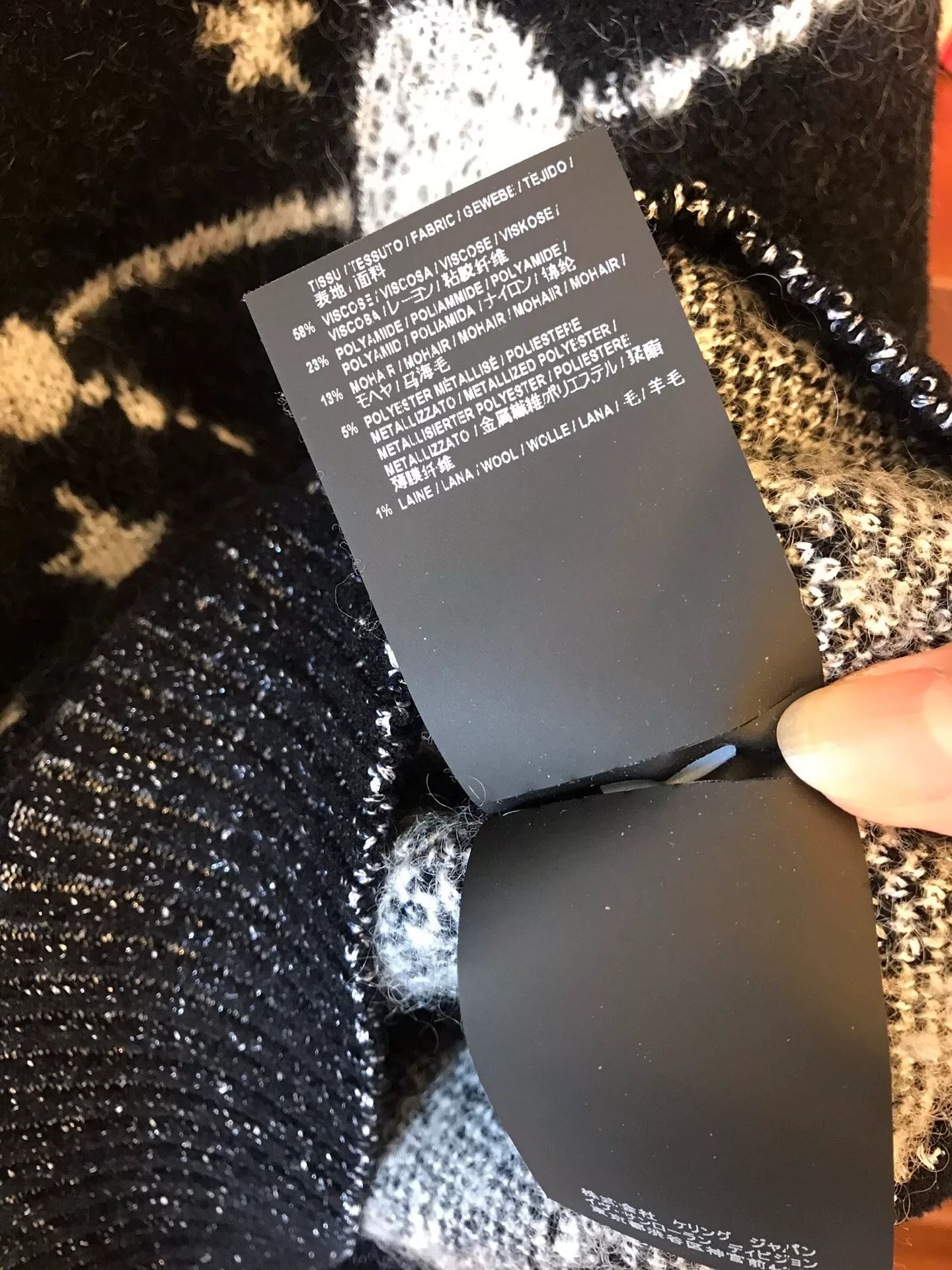 Saint Laurent Paris Saint Laurent Star Pattern Women's Sweater Size S / US 4 / IT 40 - 6 Thumbnail