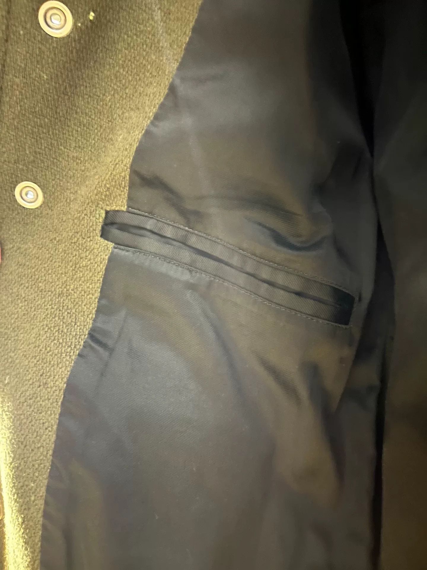 Saint Laurent Paris Saint Laurent Olive Varsity Jacket Size XXS / US 00 / IT 34 - 5 Thumbnail