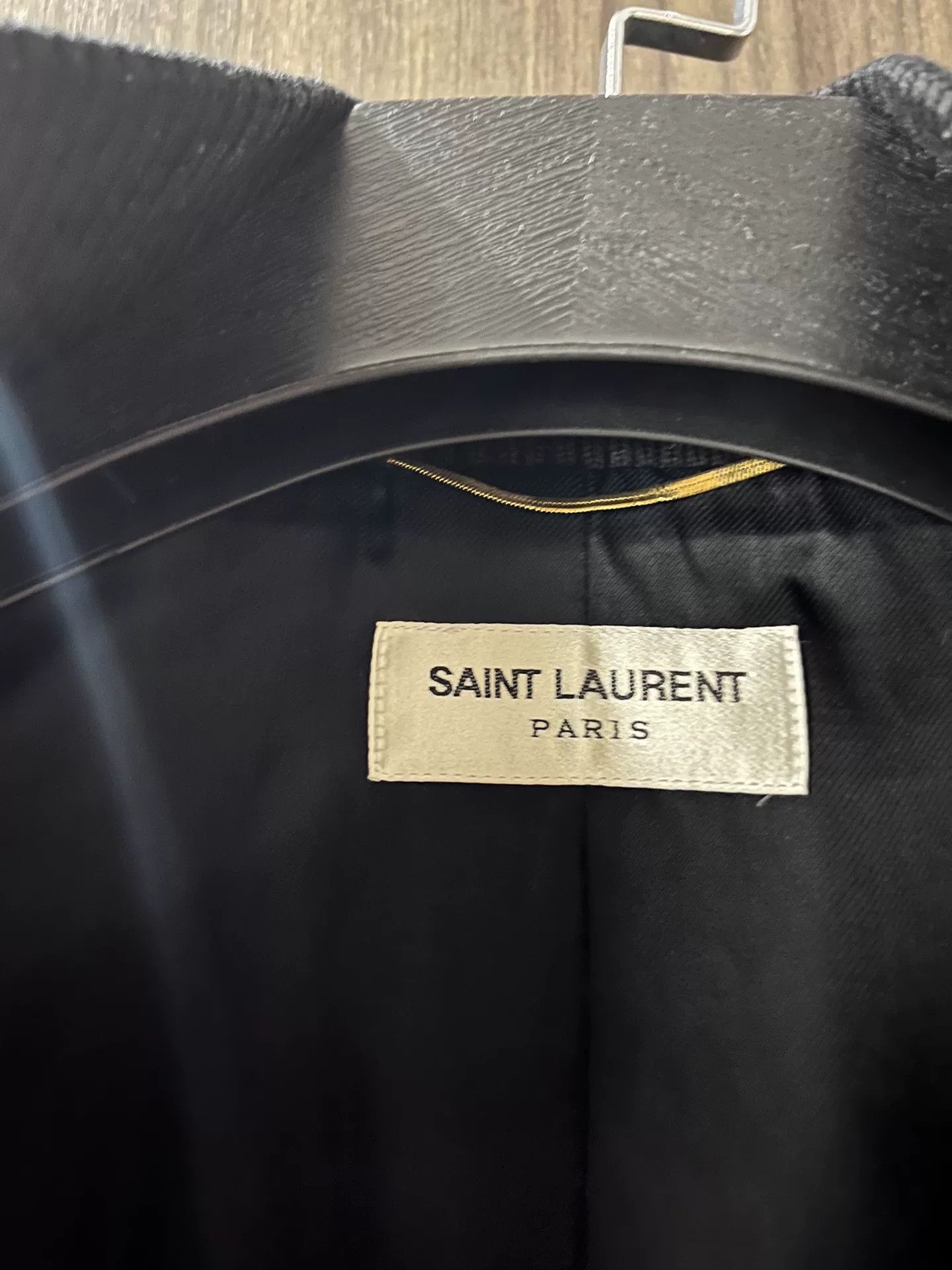 Saint Laurent Paris Saint Laurent Olive Varsity Jacket Size XXS / US 00 / IT 34 - 3 Thumbnail