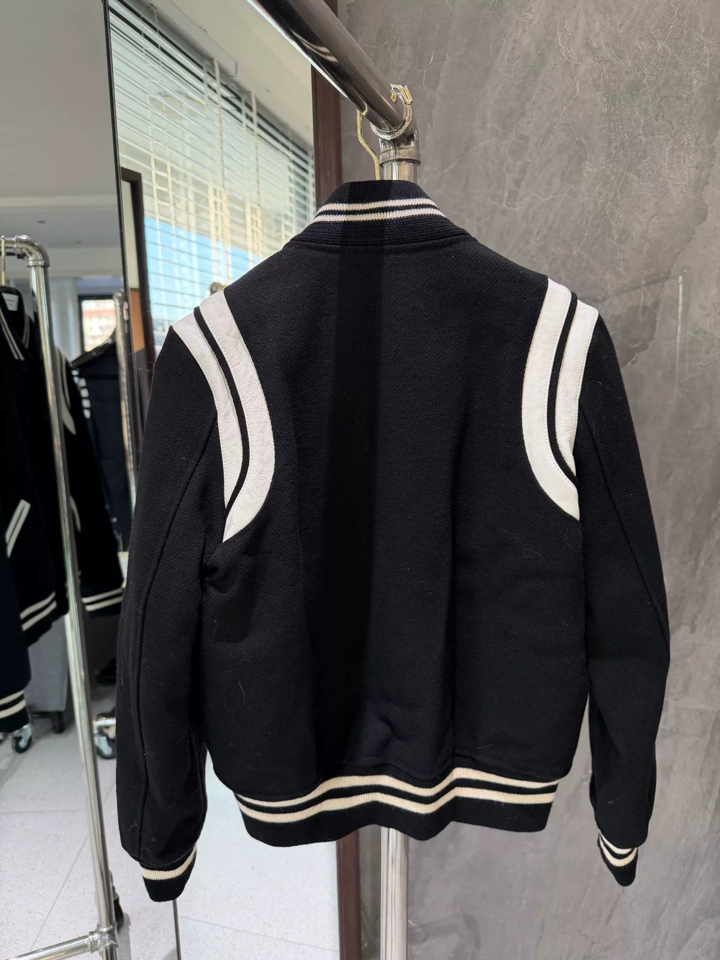Saint Laurent Paris Saint Laurent Varsity Jacket Size US XXS / EU 40 - 2 Thumbnail