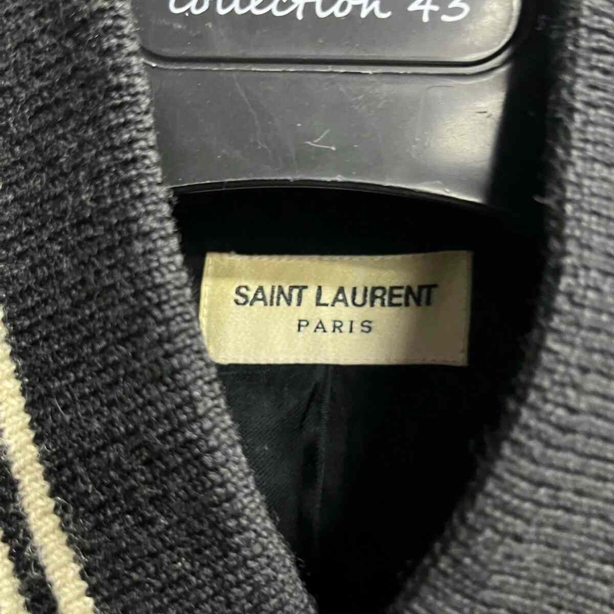 Saint Laurent Paris Saint Laurent Black Varsity Jacket Size US M / EU 48-50 / 2 - 3 Thumbnail