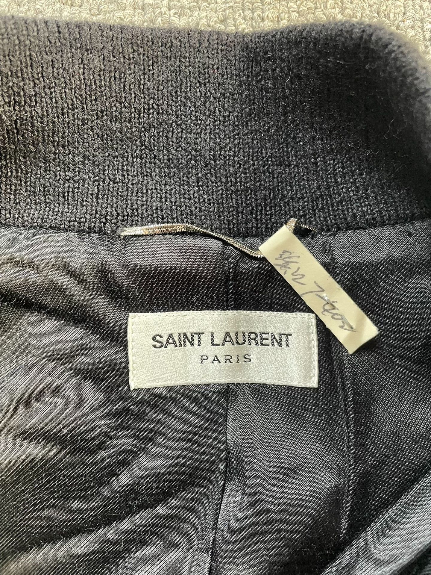 Saint Laurent Paris Saint Laurent Studded Varsity Jacket Size US L / EU 52-54 / 3 - 5 Thumbnail