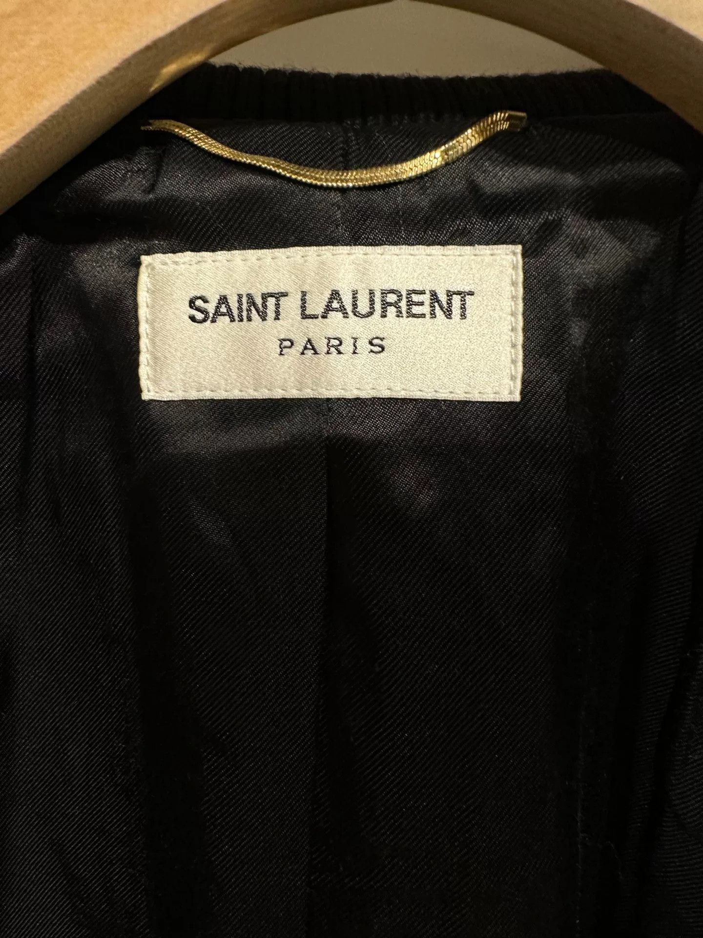 Saint Laurent Paris Saint Laurent Pink Baseball Jacket Size XS / US 0-2 / IT 36-38 - 6 Thumbnail