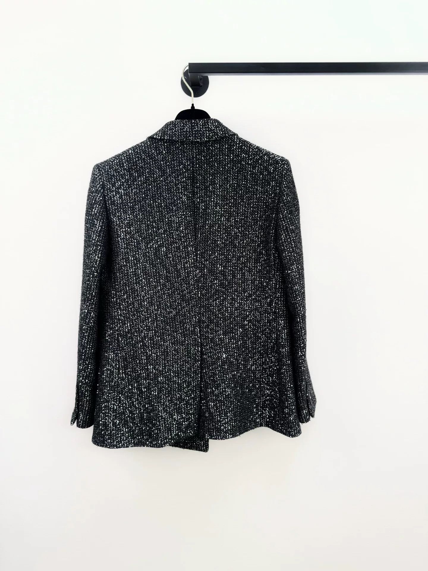 Saint Laurent Paris Saint Laurent SLP Sequined Blazer Size S / US 4 / IT 40 - 7 Thumbnail