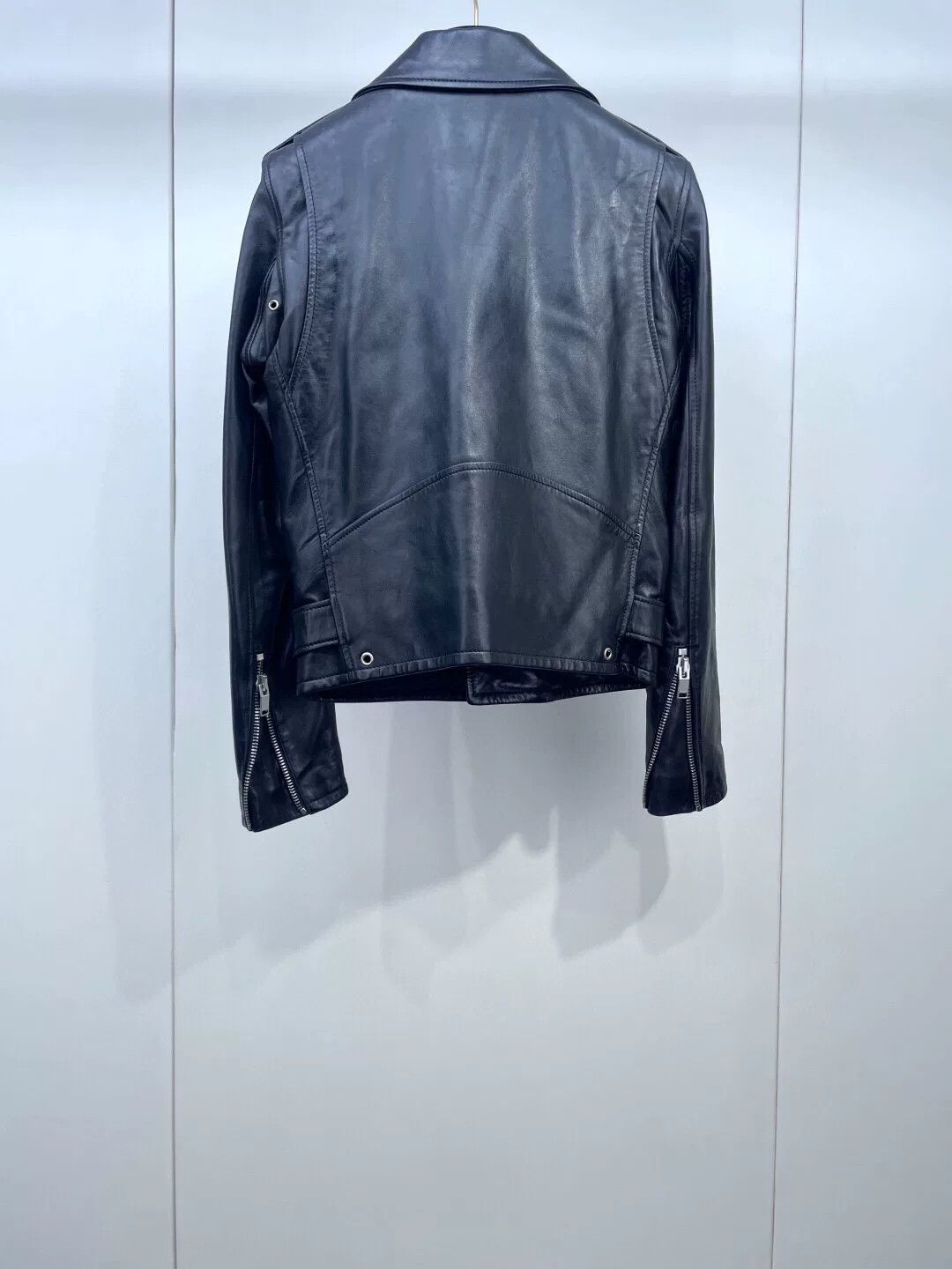Saint Laurent Paris YSL Saint Laurent Black Biker Jacket Size XS / US 0-2 / IT 36-38 - 2 Thumbnail
