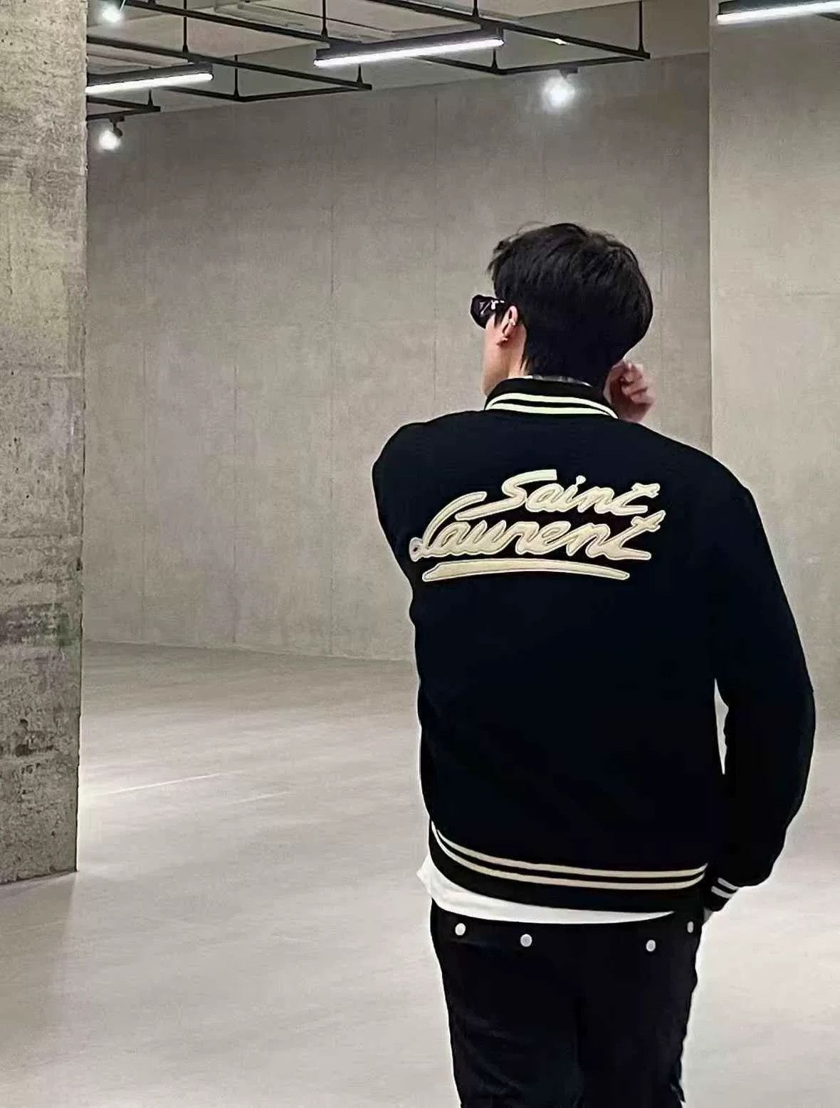 Saint Laurent Paris Saint Laurent Signature Baseball Jacket Size US S / EU 44-46 / 1 - 6 Thumbnail