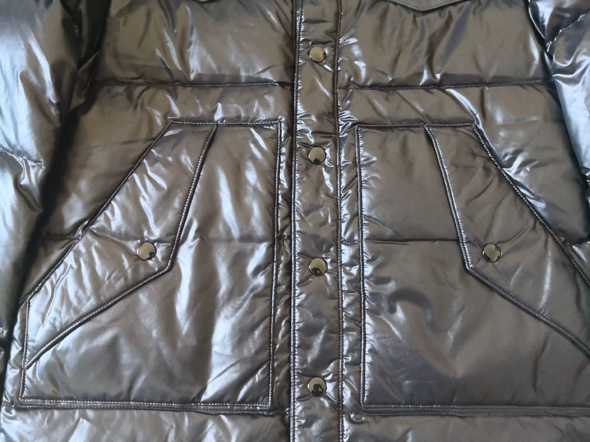 Saint Laurent Paris Saint Laurent Black Shiny Puffer Jacket Size US S / EU 44-46 / 1 - 7 Thumbnail