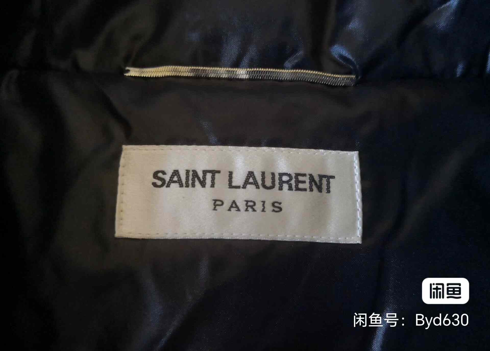 Saint Laurent Paris Saint Laurent Black Puffer Jacket Size US S / EU 44-46 / 1 - 3 Thumbnail