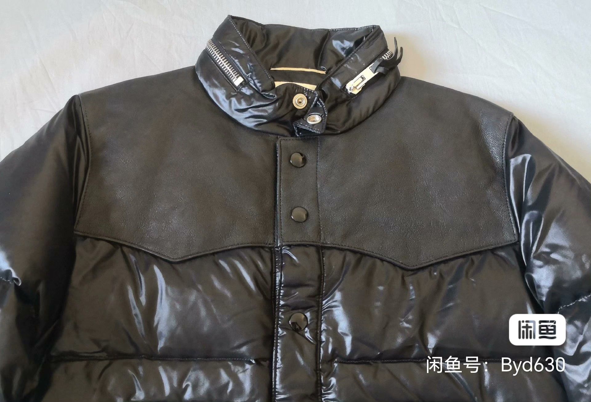 Saint Laurent Paris Saint Laurent Black Puffer Jacket Size US S / EU 44-46 / 1 - 6 Thumbnail