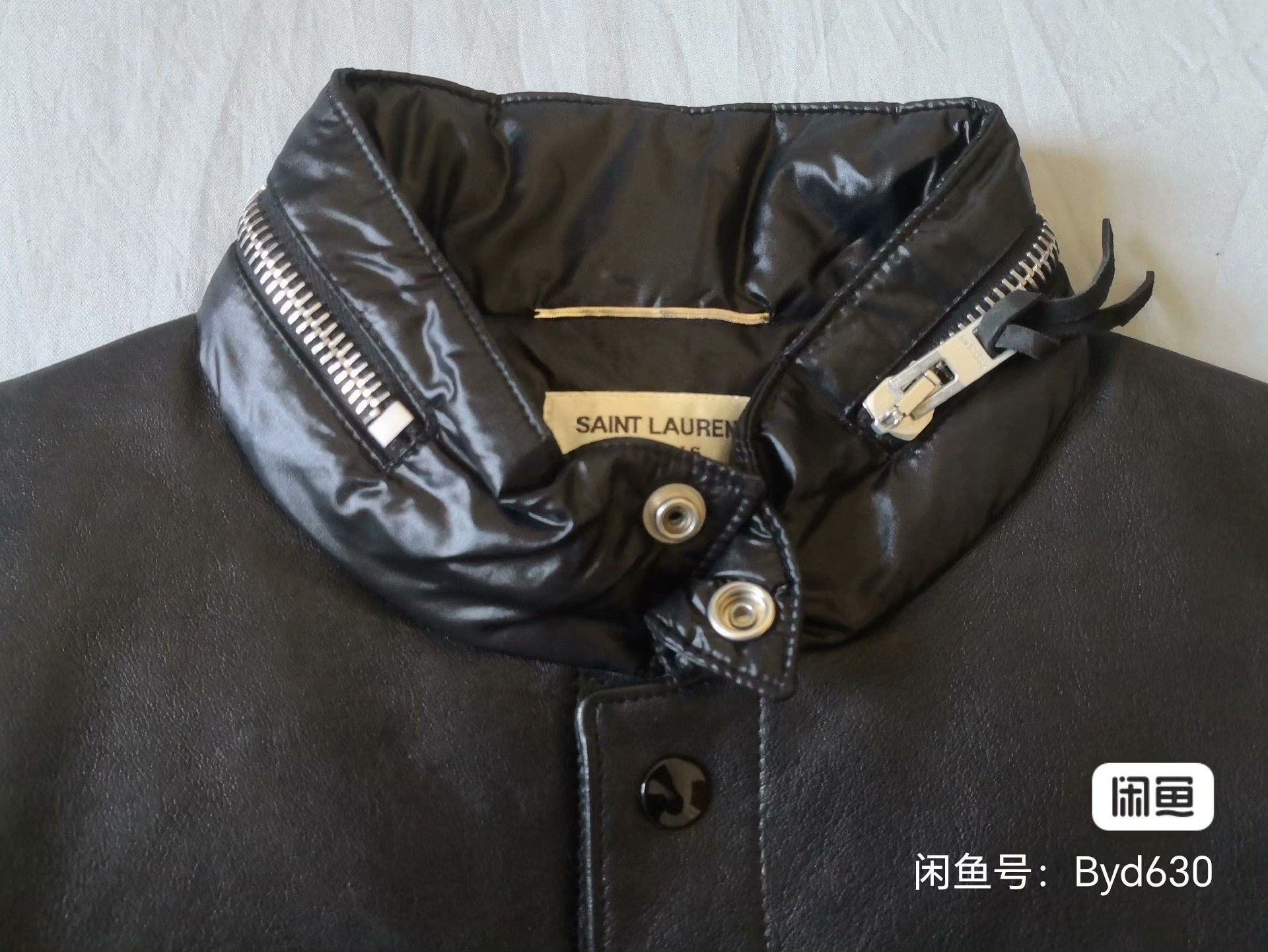 Saint Laurent Paris Saint Laurent Black Puffer Jacket Size US S / EU 44-46 / 1 - 2 Thumbnail