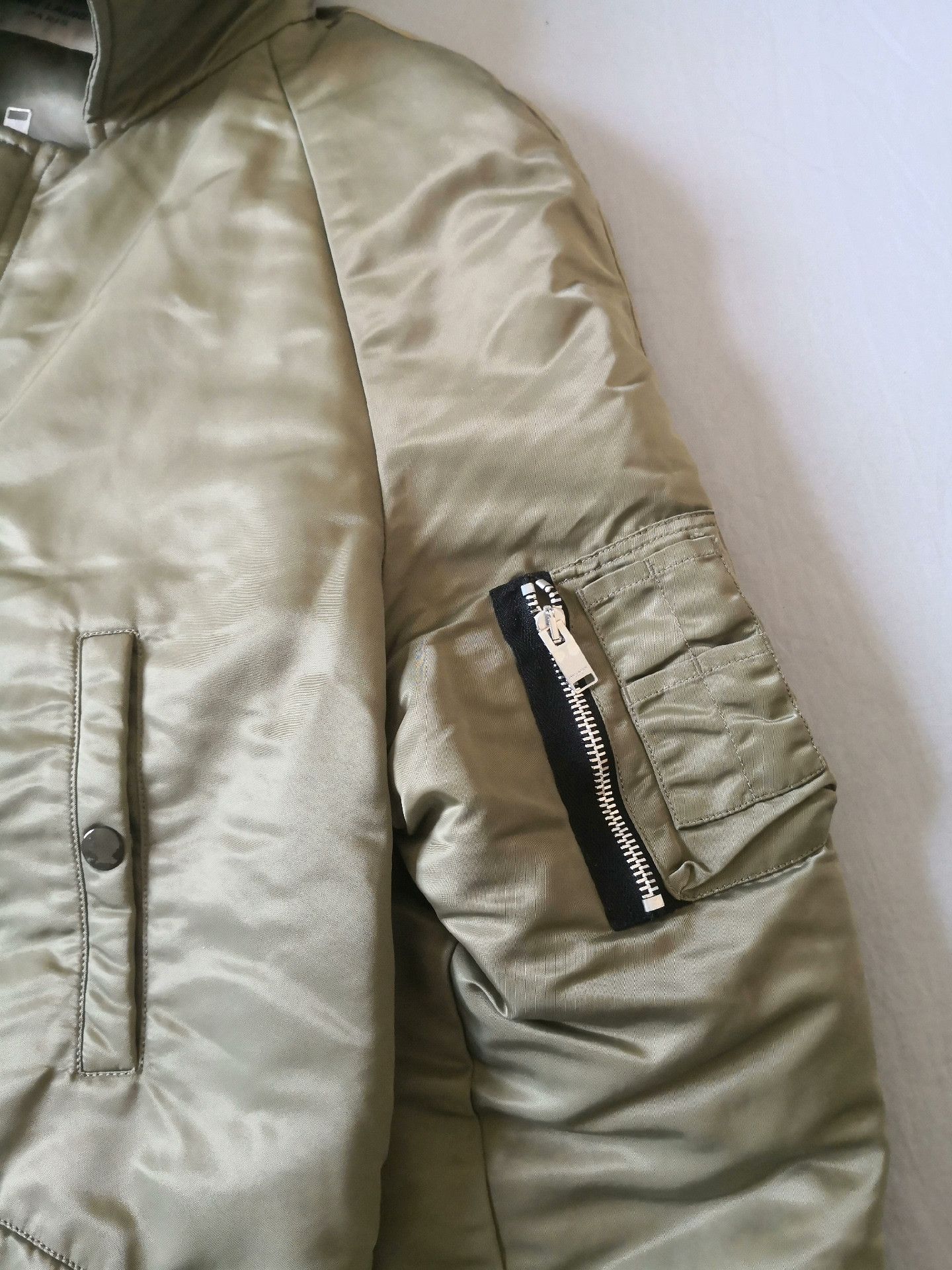 Saint Laurent Paris Saint Laurent SLP MA1 Olive Padded Jacket Size US M / EU 48-50 / 2 - 8 Thumbnail