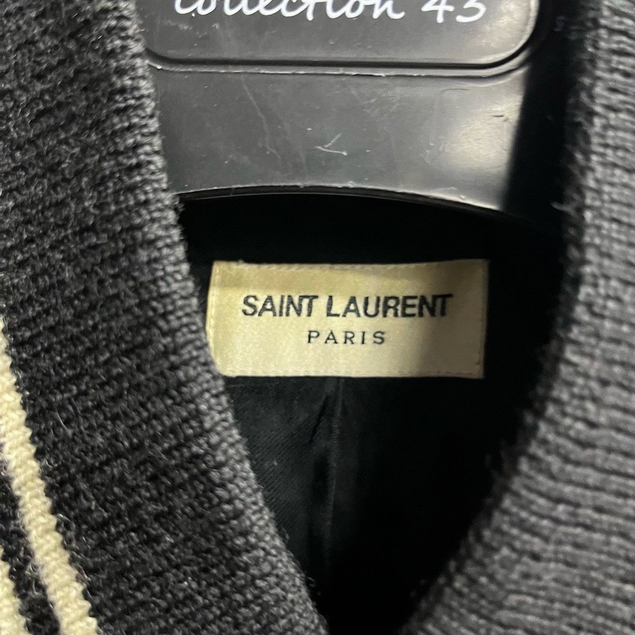 Saint Laurent Paris Saint Laurent Black Varsity Jacket Size US M / EU 48-50 / 2 - 3 Thumbnail