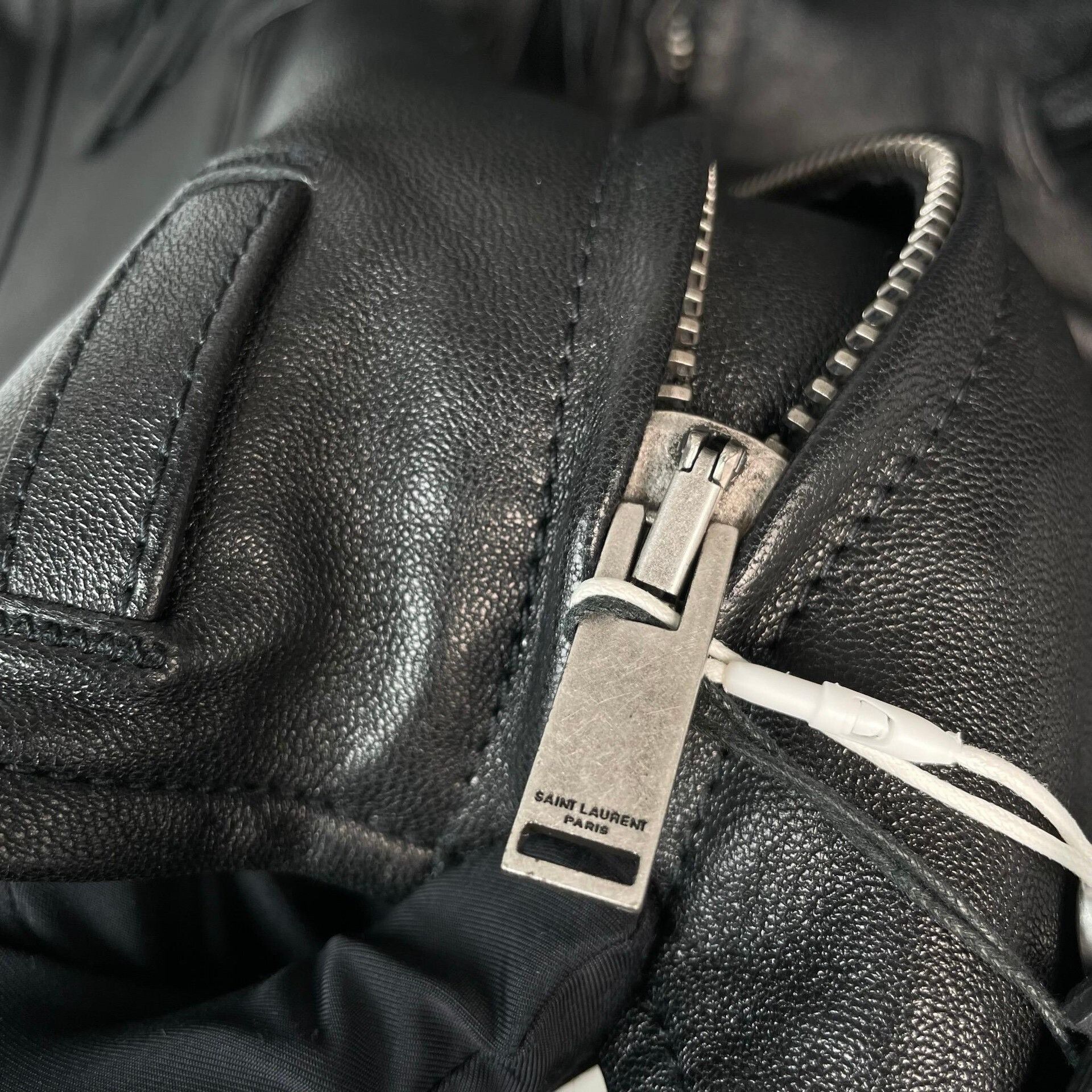 Saint Laurent Paris Saint Laurent Black Leather Fringe Vest Size S / US 4 / IT 40 - 5 Thumbnail