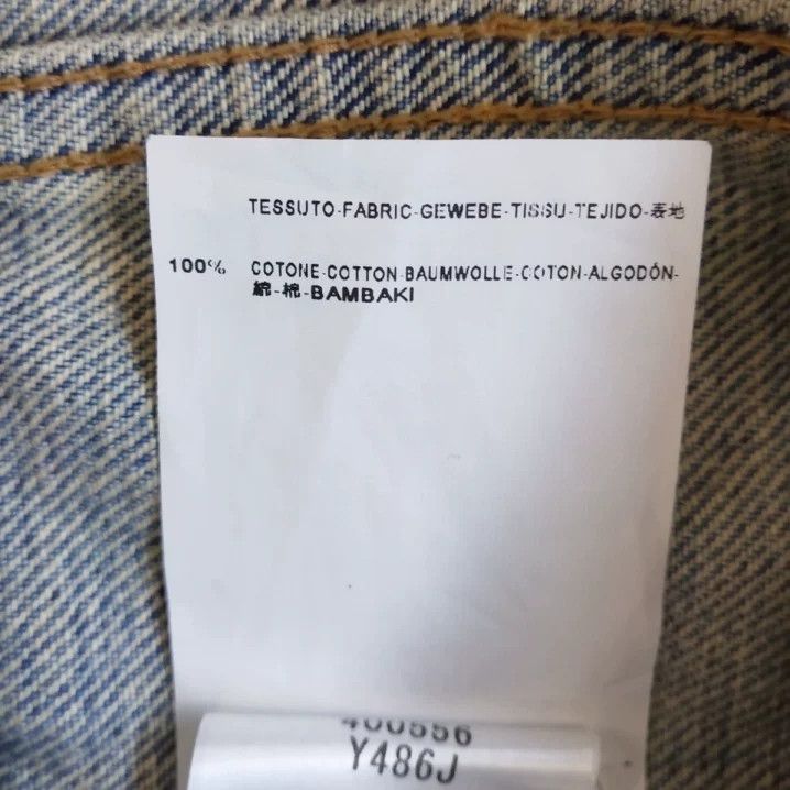 Saint Laurent Paris Saint Laurent Light Blue Denim Jacket Size XS / US 0-2 / IT 36-38 - 6 Thumbnail