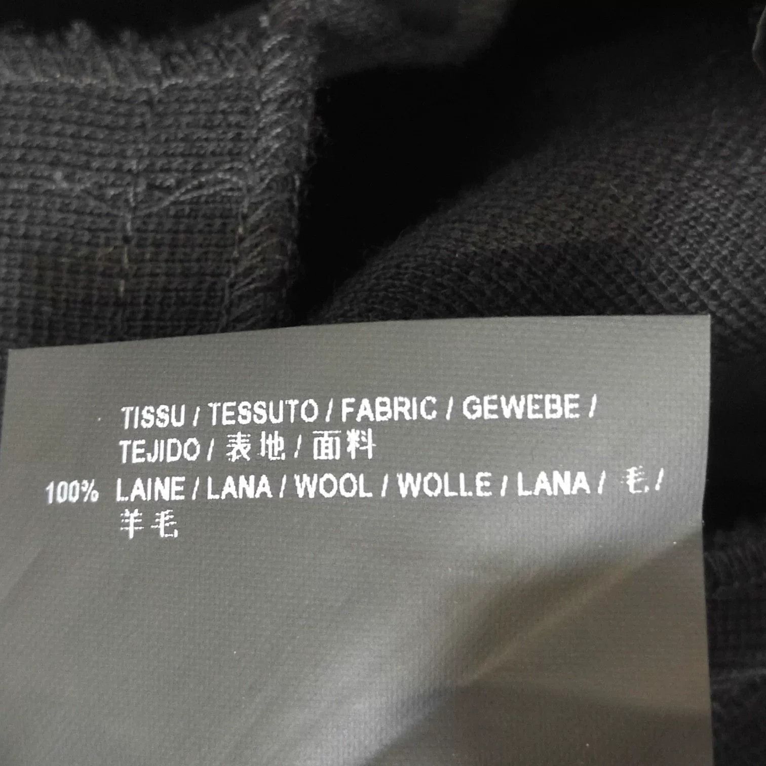 Saint Laurent Paris Saint Laurent Black Wool Long Skirt Size 38" / US 16 / IT 52 - 6 Thumbnail