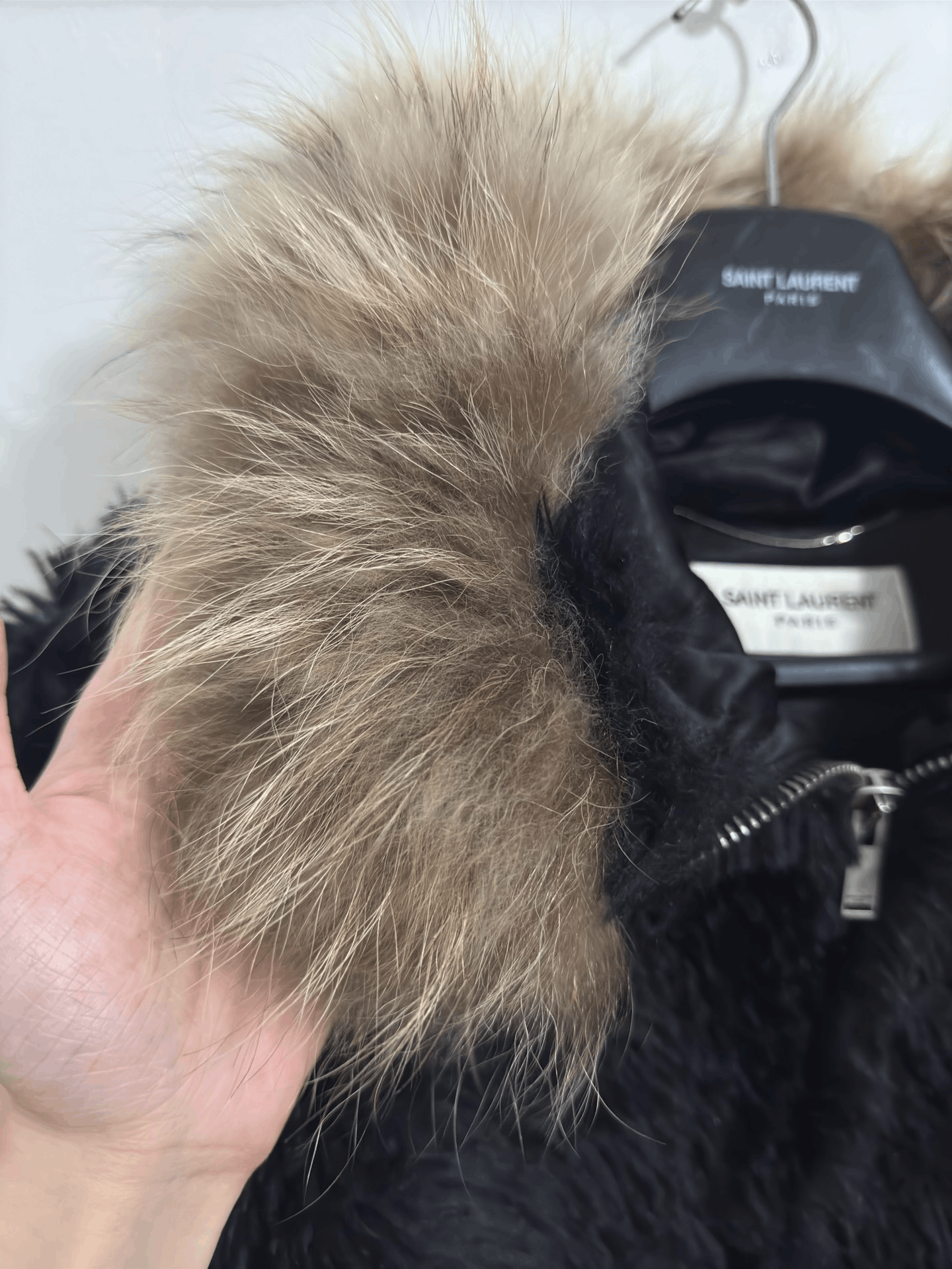 Saint Laurent Paris Saint Laurent 18FW Hooded Fur Coat Size US M / EU 48-50 / 2 - 4 Thumbnail