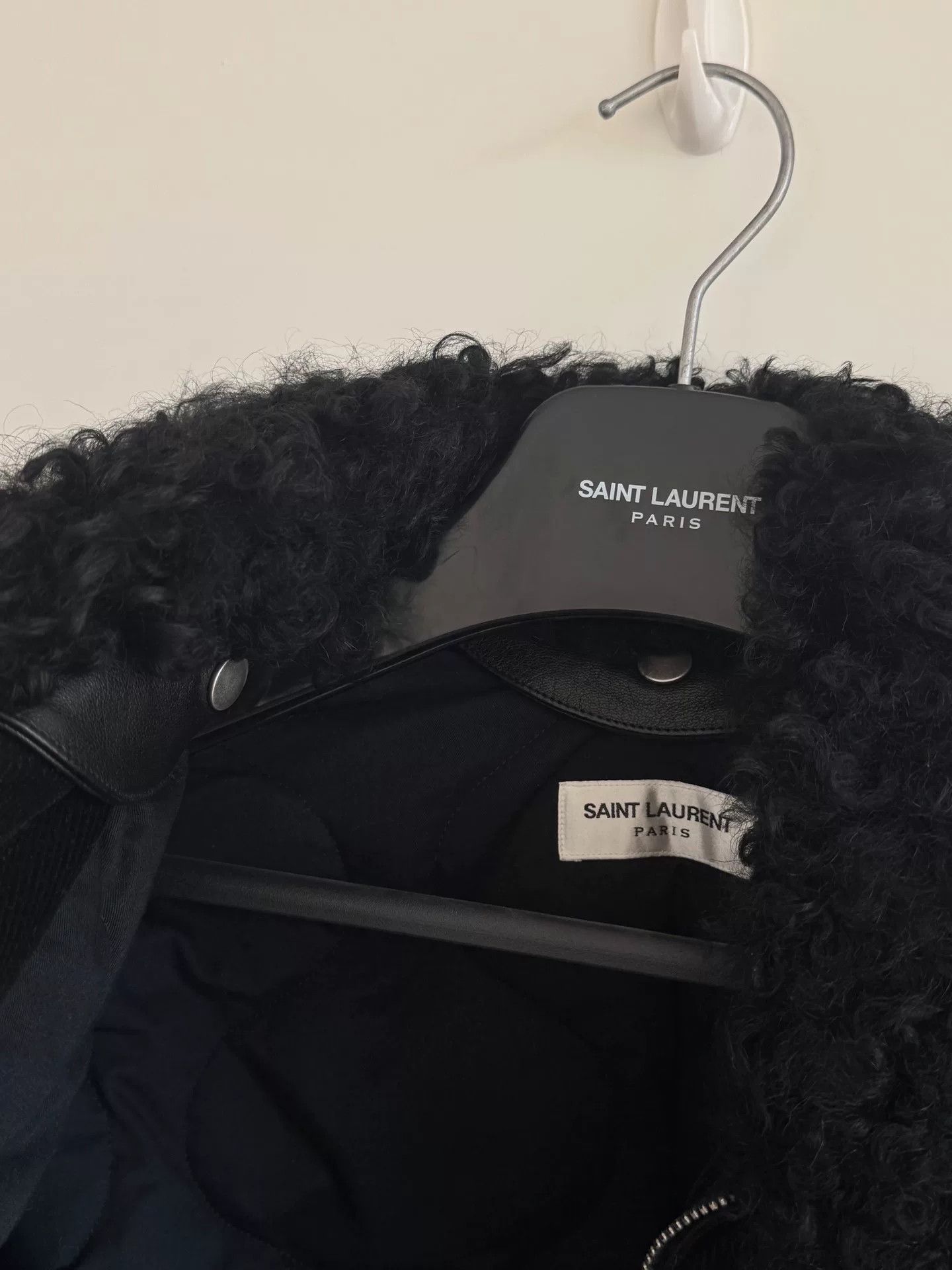 Saint Laurent Paris Saint Laurent MA1 Corduroy Fur Collar Jacket Size US S / EU 44-46 / 1 - 3 Thumbnail