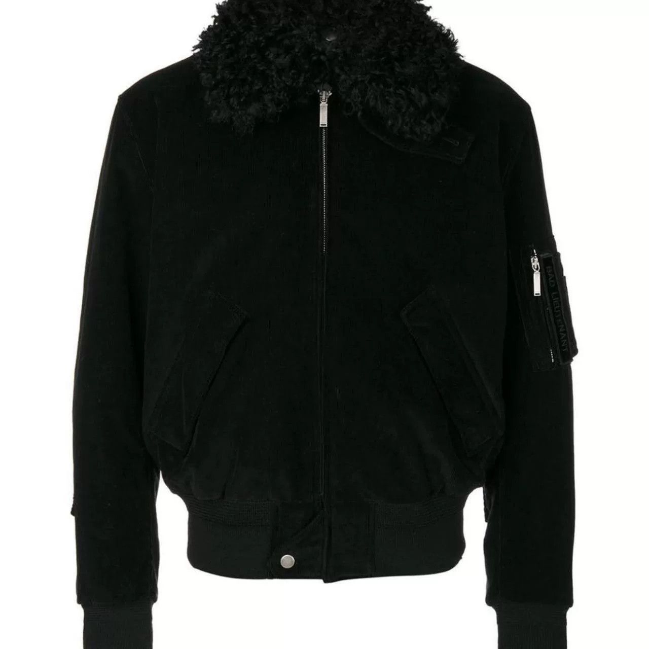 Saint Laurent Paris Saint Laurent MA1 Corduroy Fur Collar Jacket Size US S / EU 44-46 / 1 - 6 Thumbnail