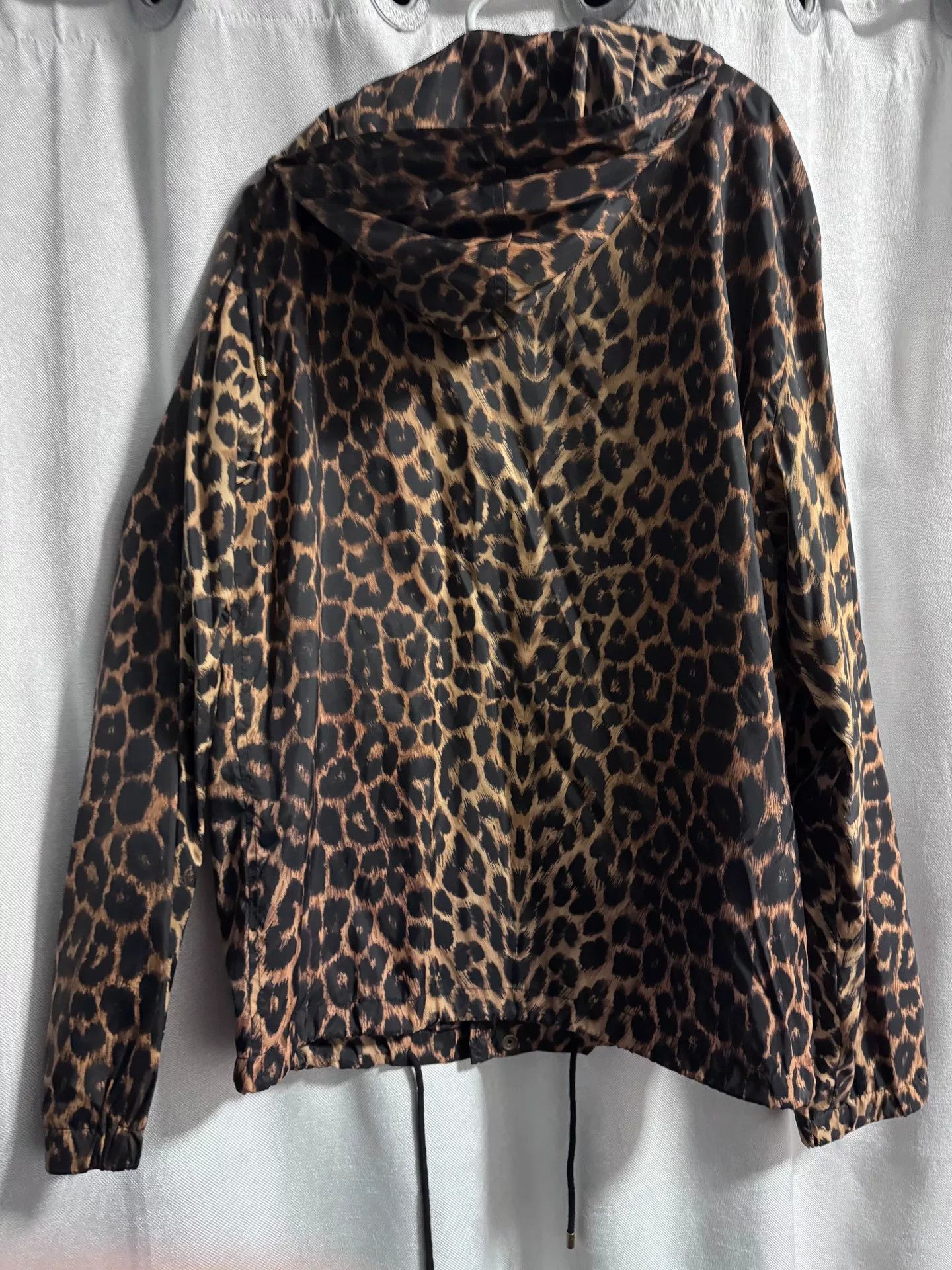 Saint Laurent Paris SAINT LAURENT Leopard Print Hooded Jacket Size US M / EU 48-50 / 2 - 4 Thumbnail