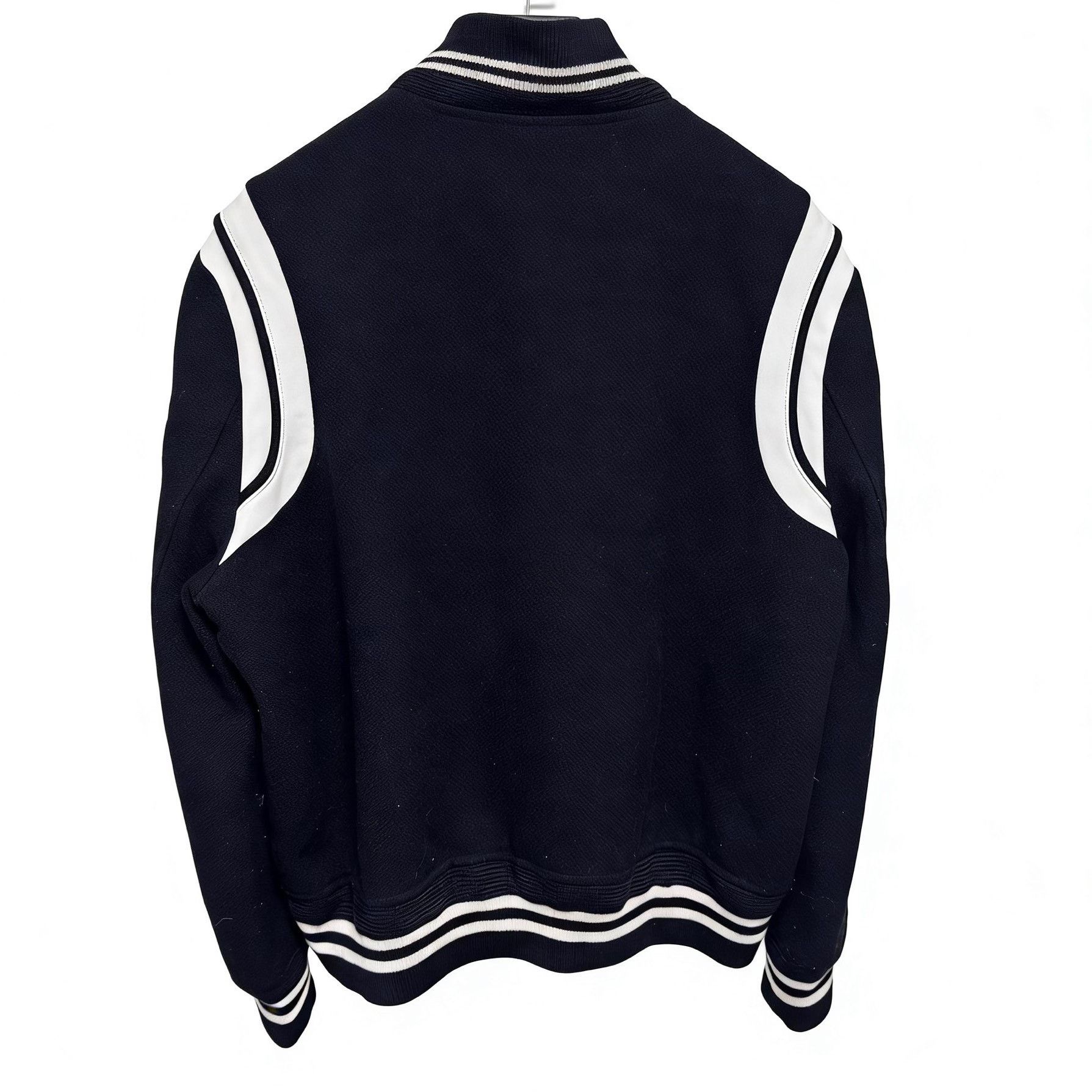 Saint Laurent Paris Saint Laurent Black White Varsity Jacket Size US L / EU 52-54 / 3 - 2 Thumbnail