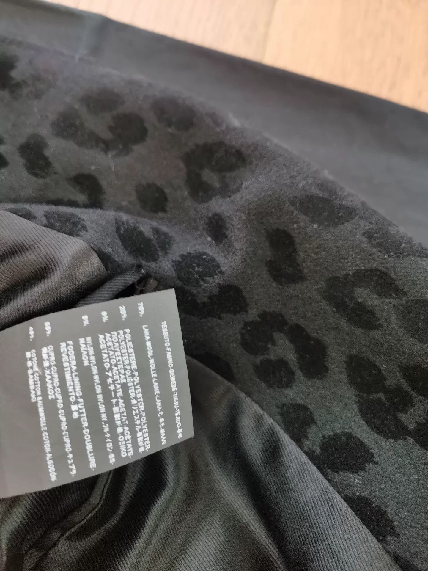 Saint Laurent Paris Saint Laurent Gray Leopard Print Coat Size US M / EU 48-50 / 2 - 7 Thumbnail