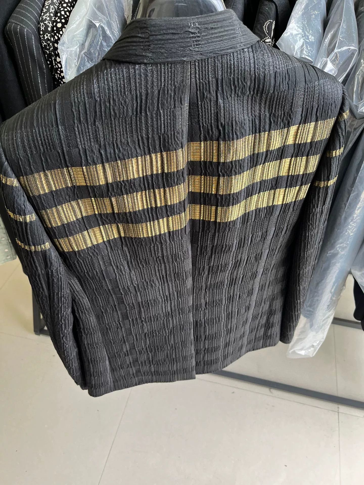 Saint Laurent Paris Saint Laurent Runway Striped Blazer Size US M / EU 48-50 / 2 - 2 Thumbnail