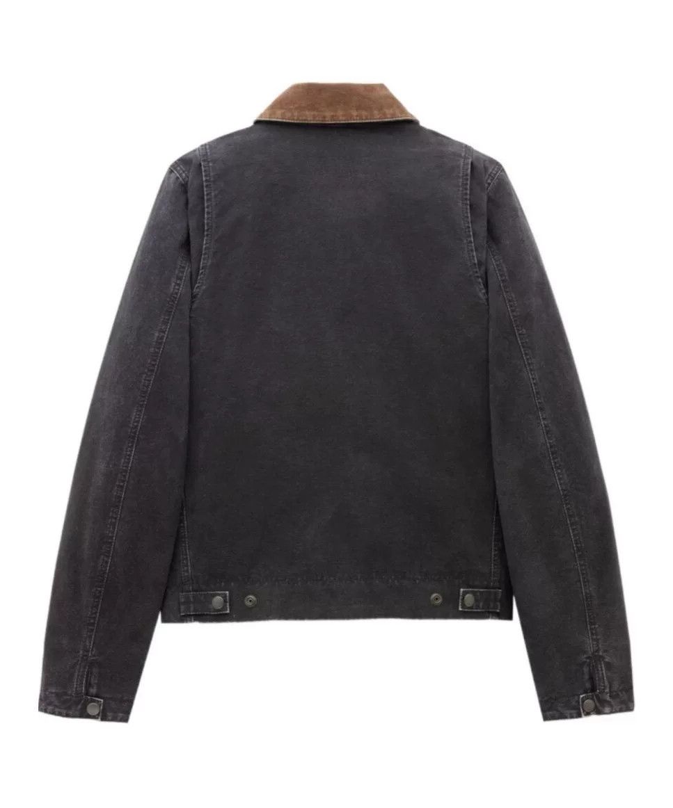 Saint Laurent Paris Saint Laurent Washed Black Denim Jacket Size US M / EU 48-50 / 2 - 6 Thumbnail