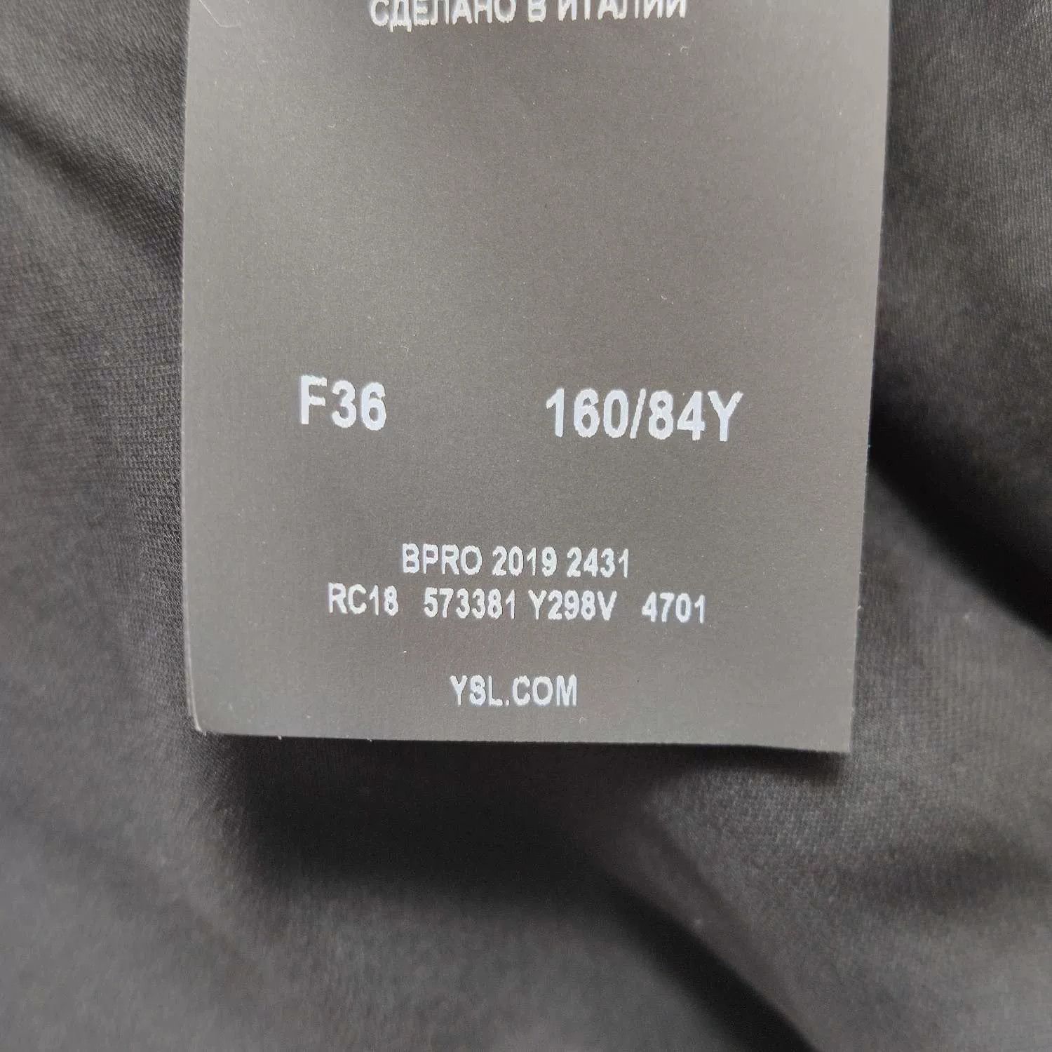 Saint Laurent Paris Saint Laurent Silk Blend Pleated Slip Dress Size XS / US 0-2 / IT 36-38 - 4 Thumbnail