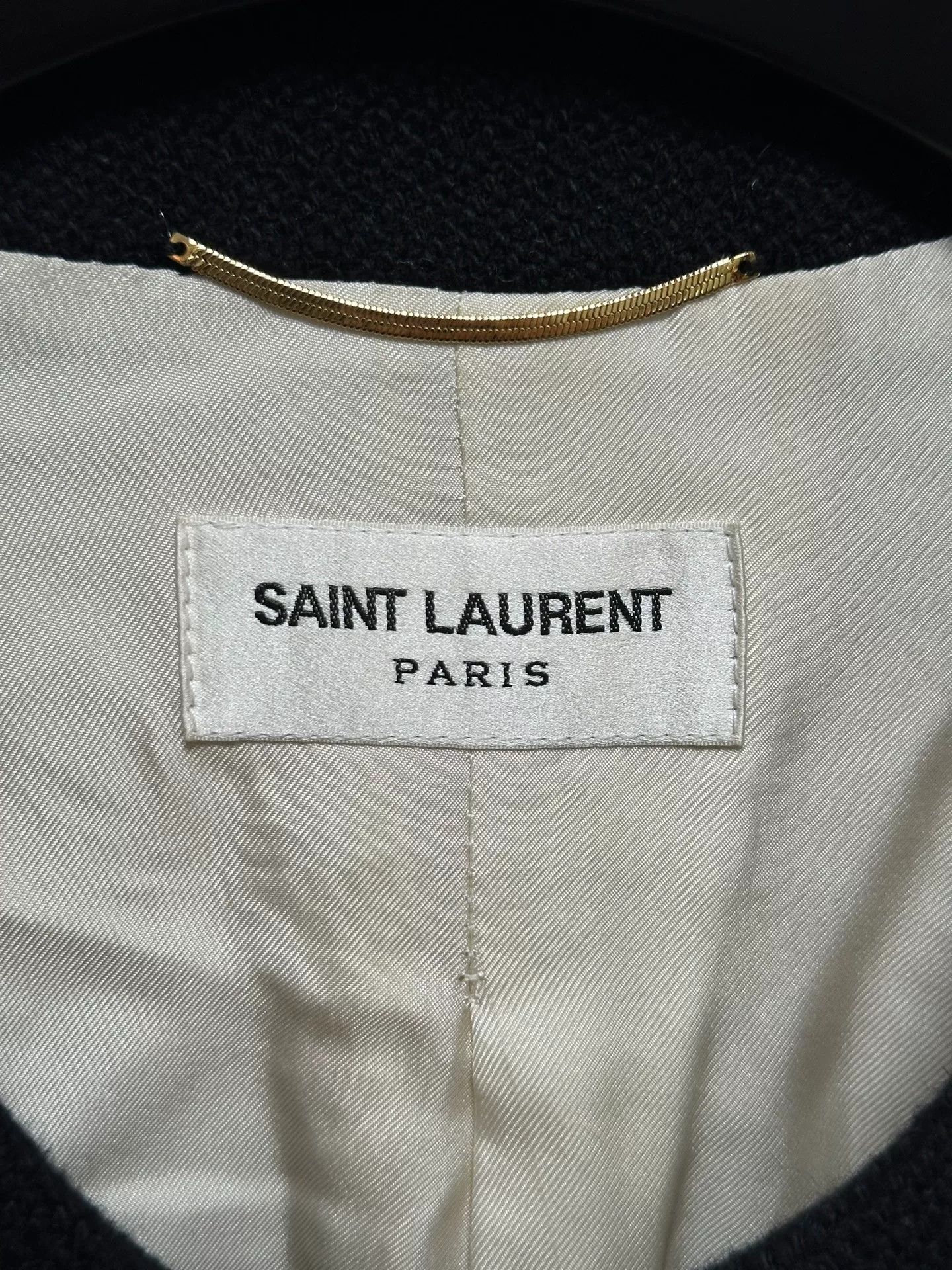 Saint Laurent Paris Saint Laurent White Tweed Jacket Size S / US 4 / IT 40 - 4 Thumbnail