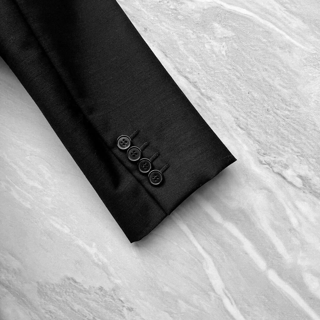 Saint Laurent Paris Saint Laurent Fringe Leather Collar Blazer Size US M / EU 48-50 / 2 - 8 Thumbnail