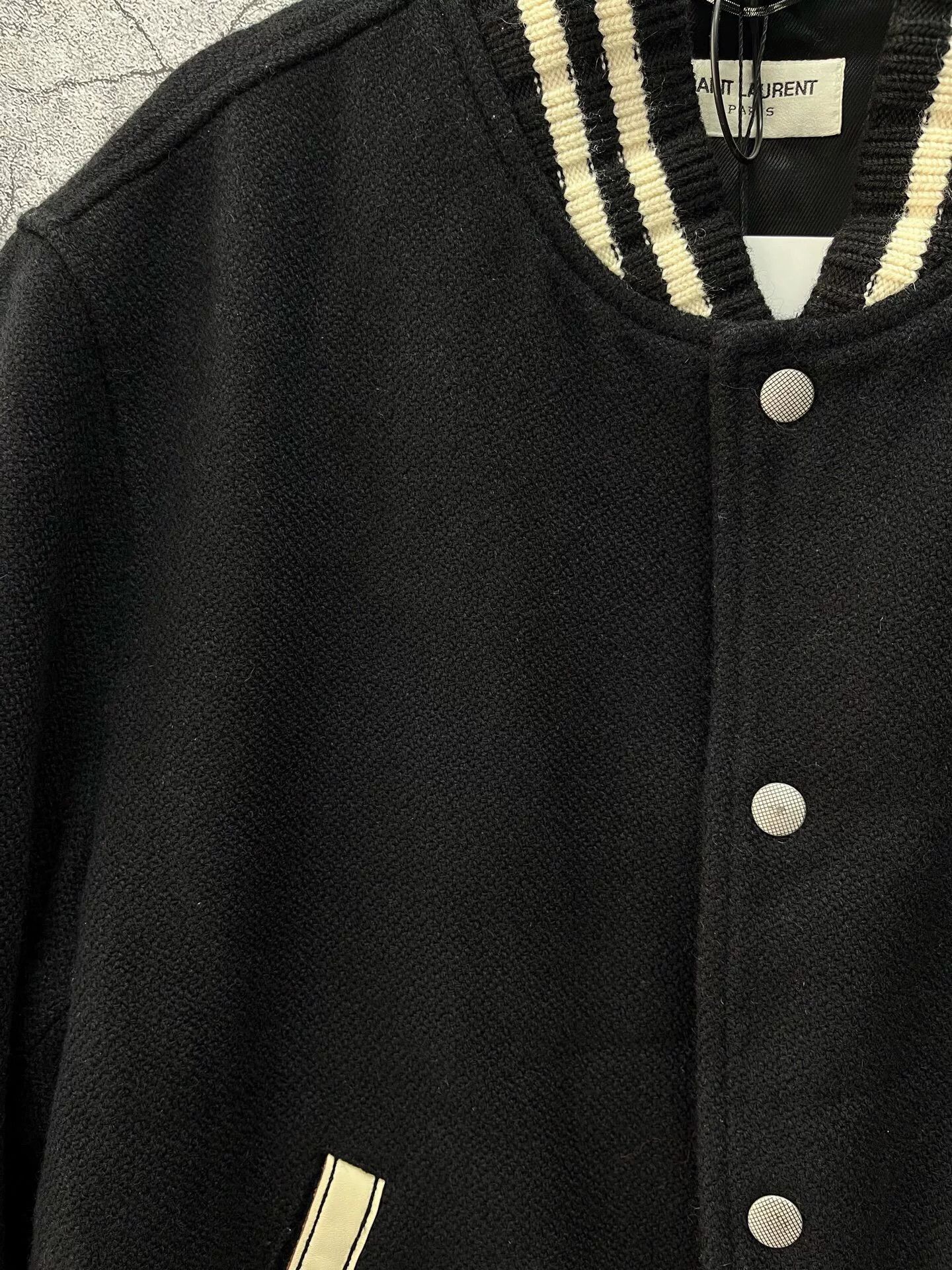 Saint Laurent Paris Saint Laurent Embroidered Baseball Jacket Size US M / EU 48-50 / 2 - 3 Thumbnail