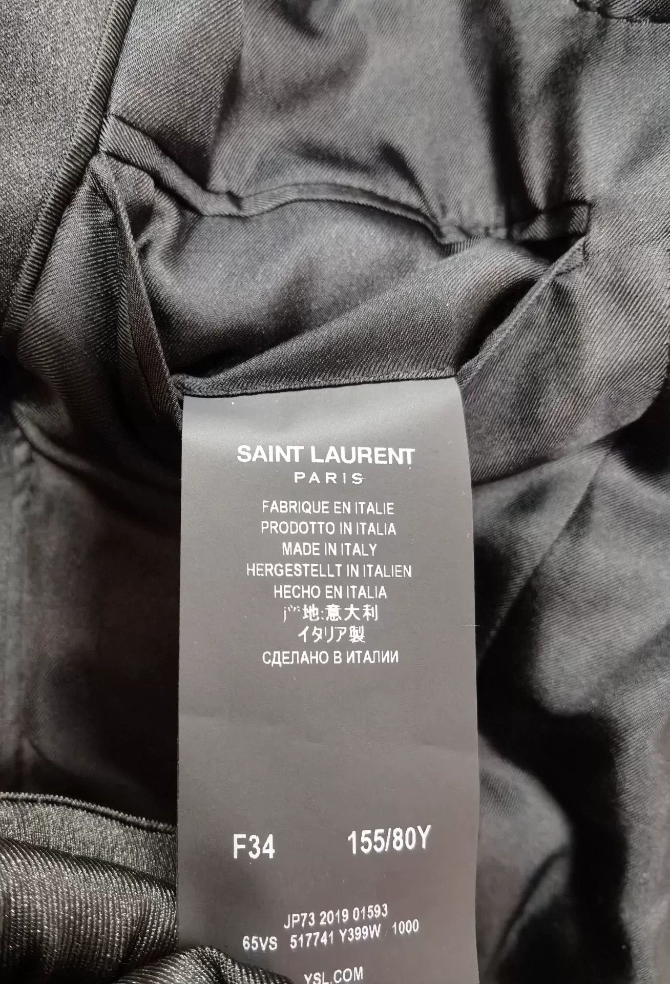 Saint Laurent Paris Saint Laurent Classic Blazer Size XXS / US 00 / IT 34 - 4 Thumbnail