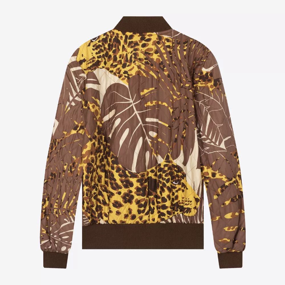 Saint Laurent Paris Saint Laurent Leopard Print Quilted Bomber Size US S / EU 44-46 / 1 - 2 Thumbnail