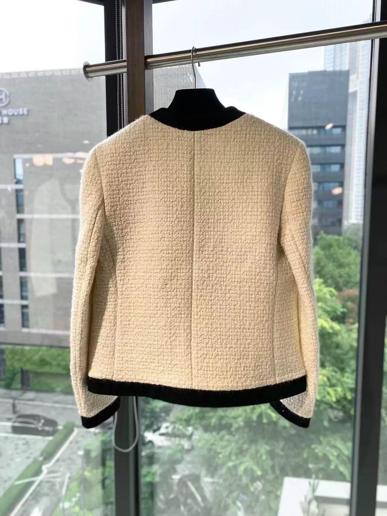Saint Laurent Paris Saint Laurent SLP Wool Tweed Jacket Size S / US 4 / IT 40 - 2 Thumbnail