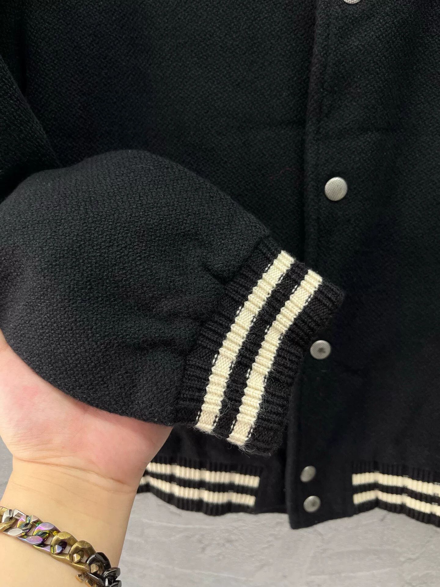 Saint Laurent Paris Saint Laurent Embroidered Baseball Jacket Size US M / EU 48-50 / 2 - 4 Thumbnail