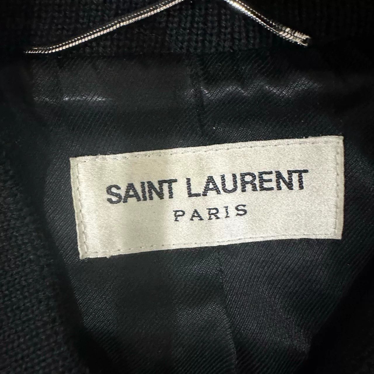 Saint Laurent Paris Saint Laurent Striped Baseball Jacket Size US M / EU 48-50 / 2 - 5 Thumbnail