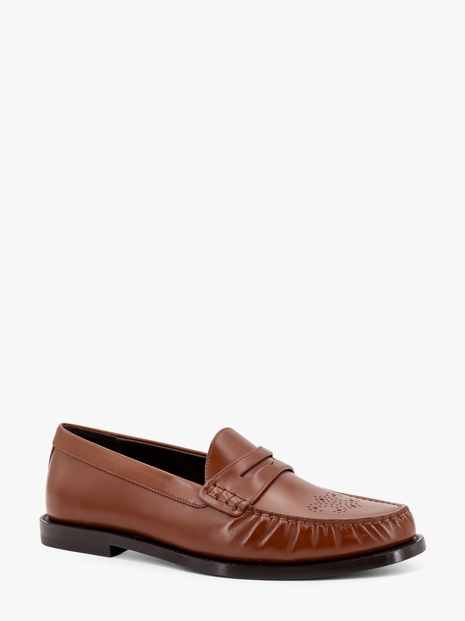 Celine Vivienne leather loafer with perforated triomphe logo IT 41 - USA Tariffs Included Size US 8 / EU 41 - 2 Thumbnail