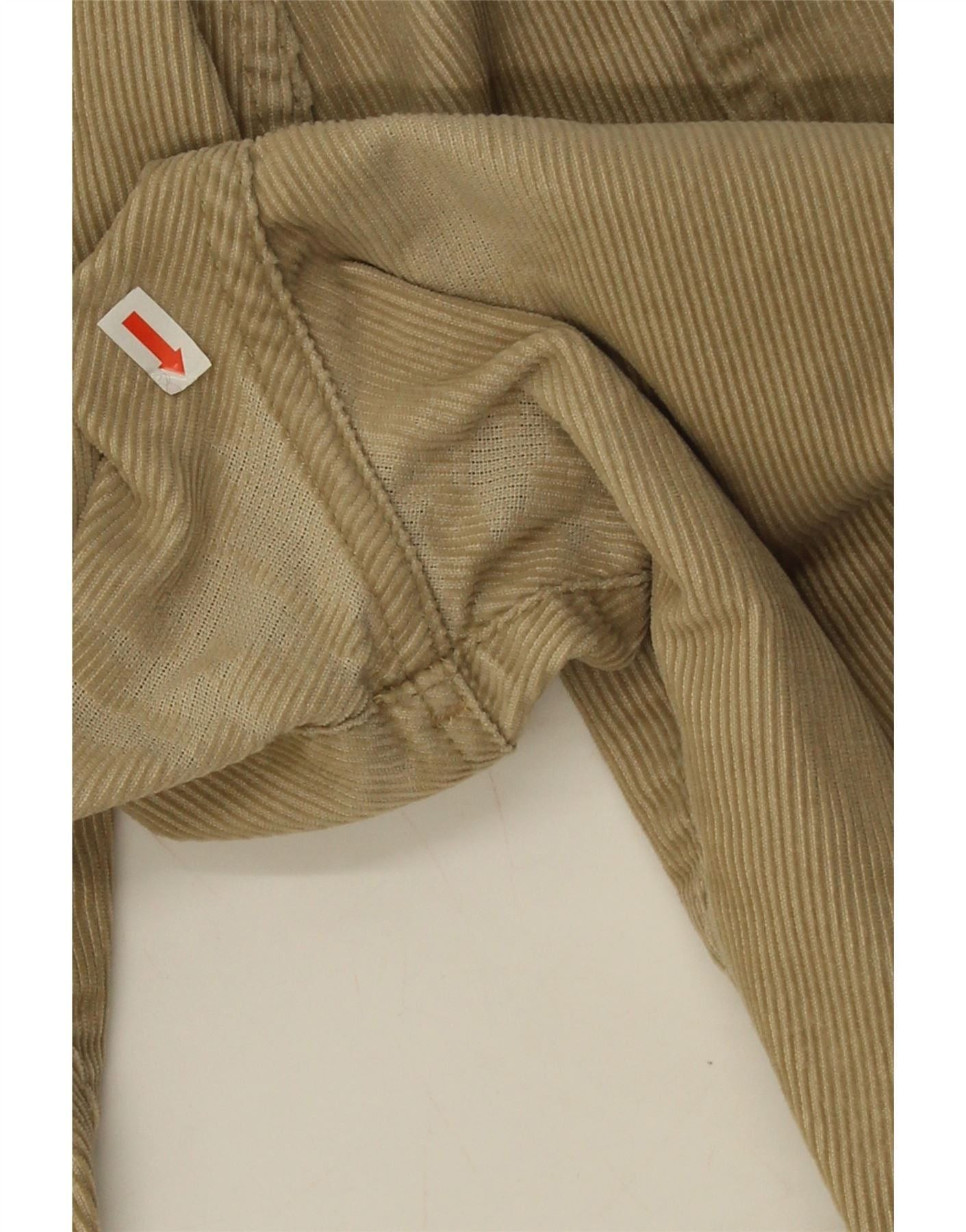 Diesel Mens Straight Corduroy Trousers W36 L31 Beige Cotton Size US 36 / EU 52 - 3 Thumbnail