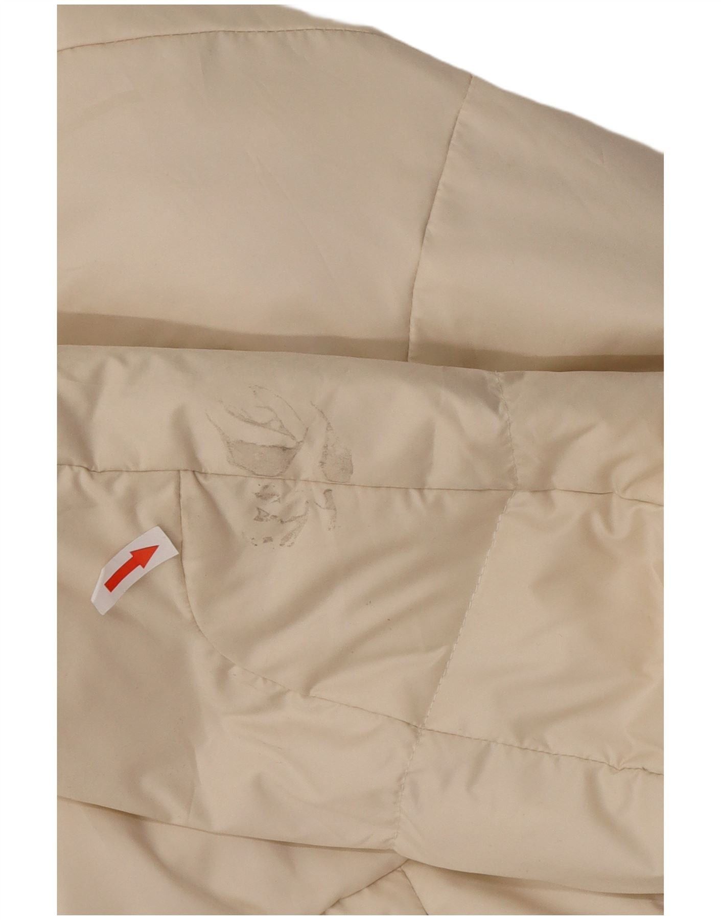 Ralph Lauren Womens Crop Padded Jacket UK 14 Medium Off White Polyester Size M / US 6-8 / IT 42-44 - 3 Thumbnail