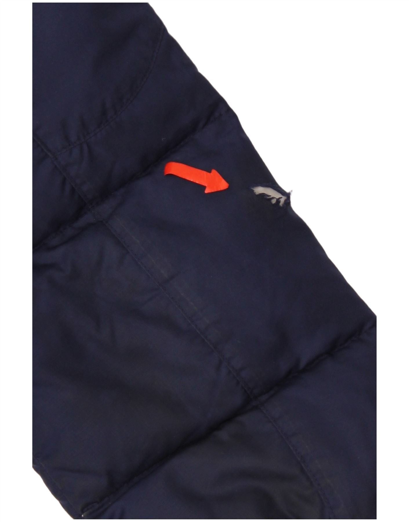 Polo Ralph Lauren Boys Hooded Padded Jacket 10-11 Years Medium Navy Blue Size M / US 6-8 / IT 42-44 - 3 Thumbnail