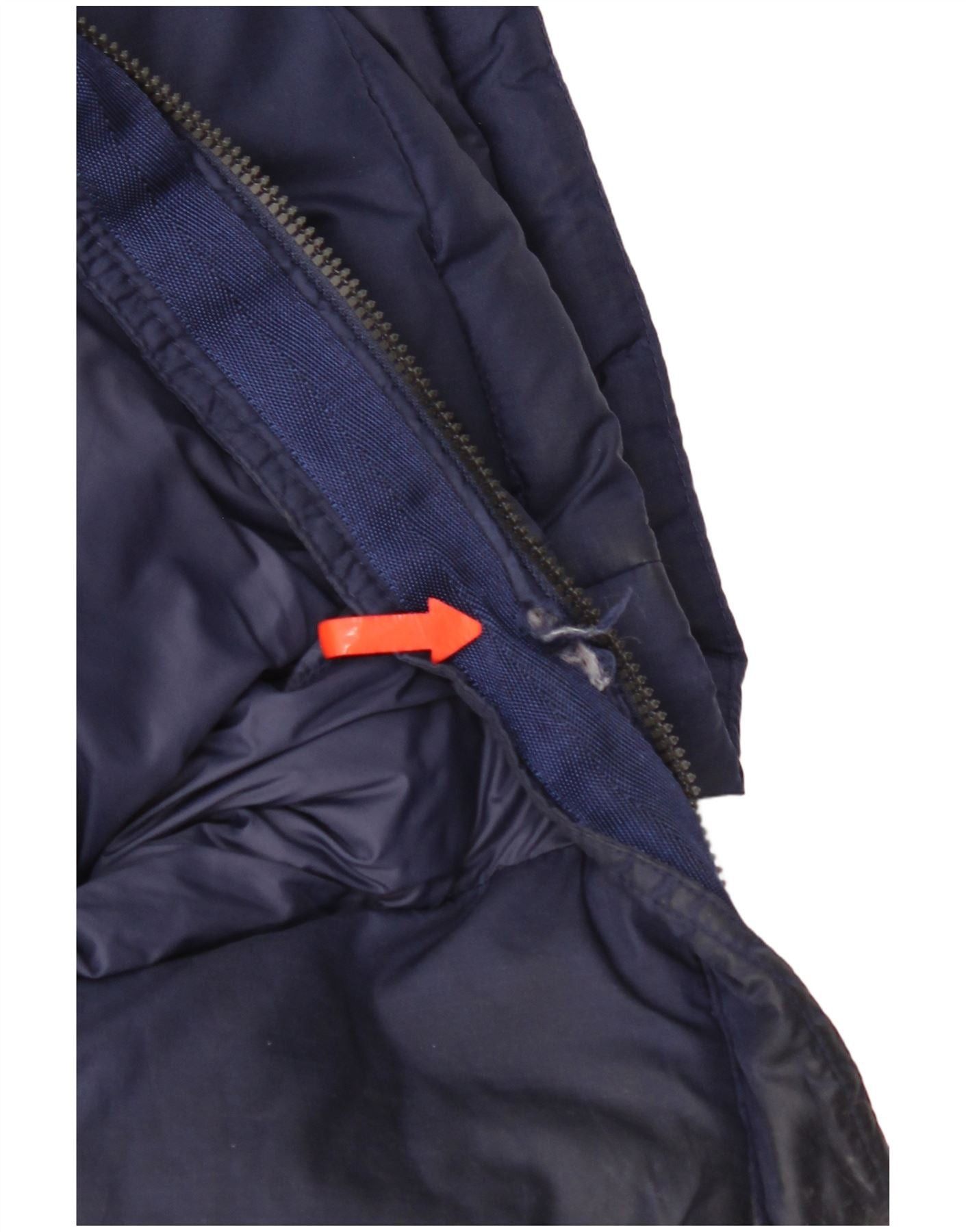 Polo Ralph Lauren Boys Hooded Padded Jacket 10-11 Years Medium Navy Blue Size M / US 6-8 / IT 42-44 - 9 Thumbnail
