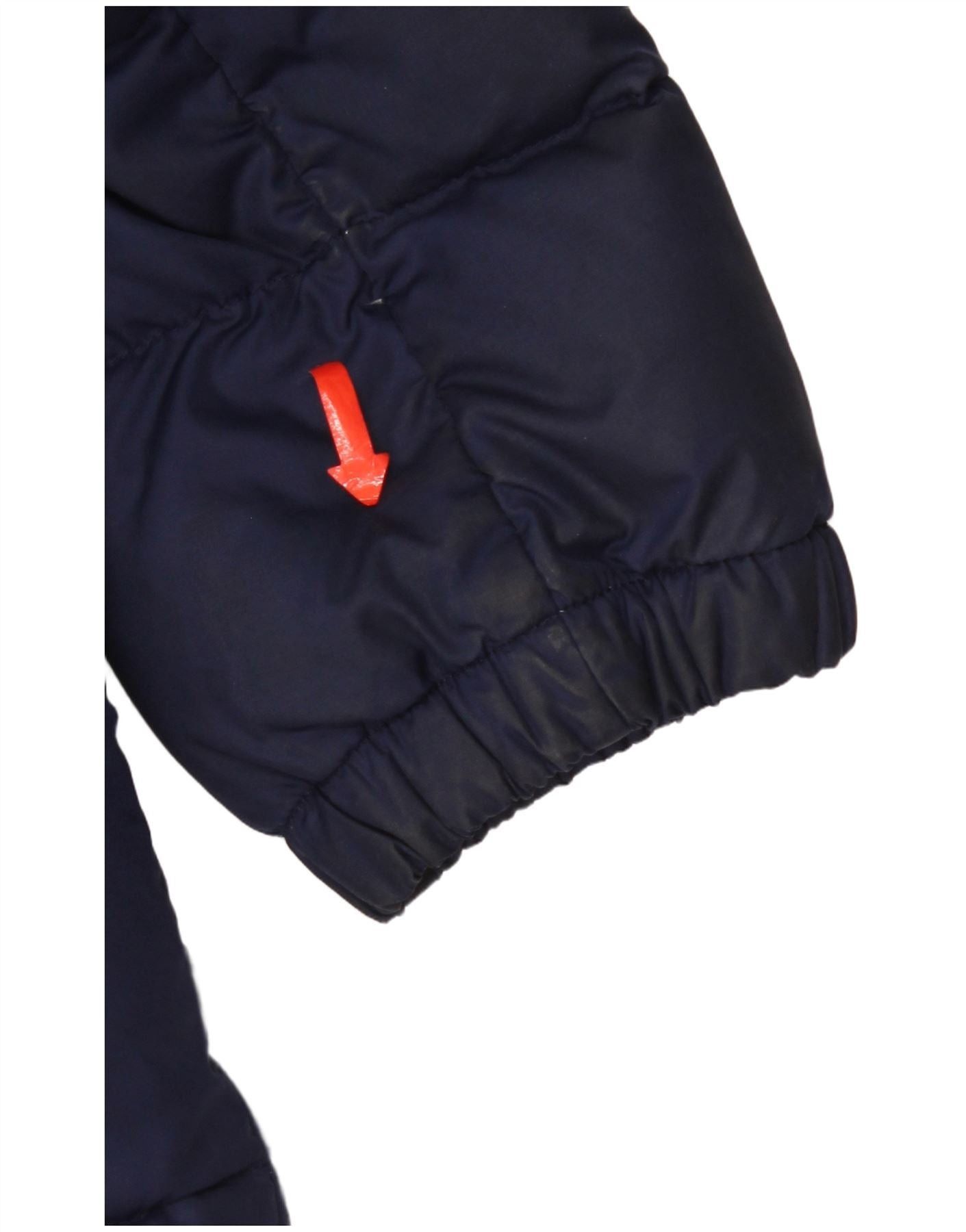Polo Ralph Lauren Boys Hooded Padded Jacket 10-11 Years Medium Navy Blue Size M / US 6-8 / IT 42-44 - 4 Thumbnail
