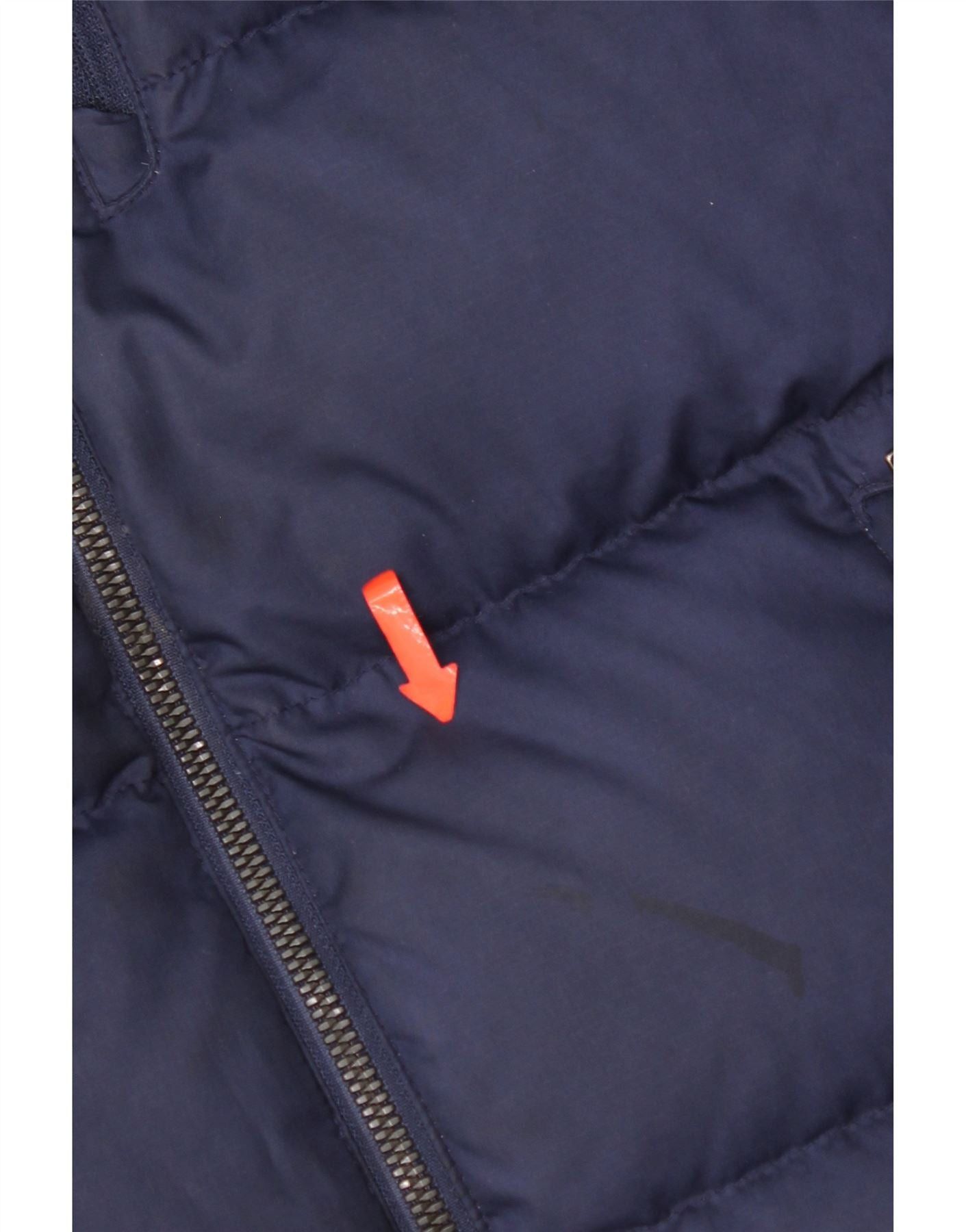 Polo Ralph Lauren Boys Hooded Padded Jacket 10-11 Years Medium Navy Blue Size M / US 6-8 / IT 42-44 - 5 Thumbnail